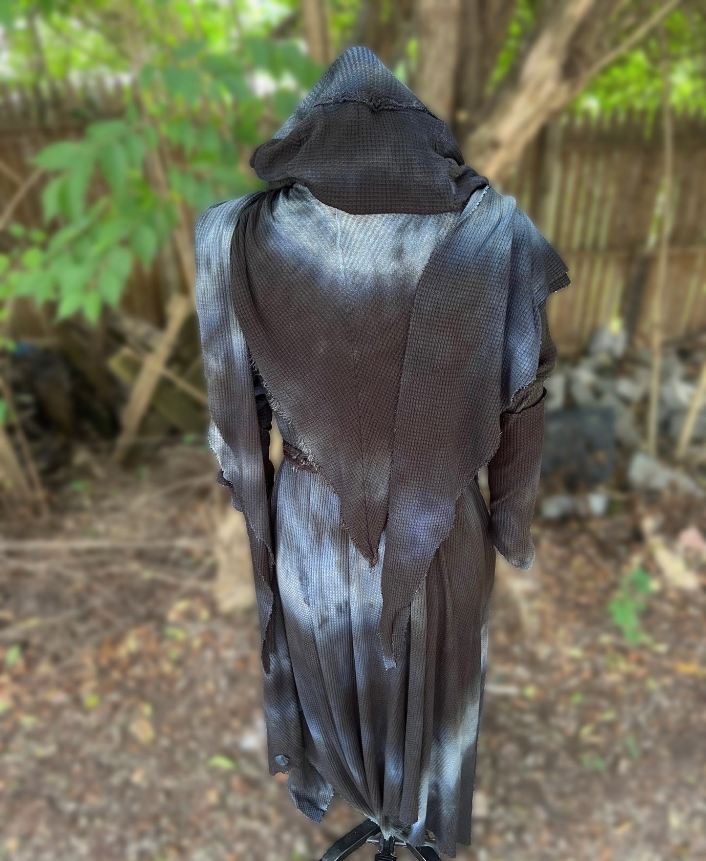 Traveler’s Cloak Waffle Knit Feldspar colorway LARGER SIZE