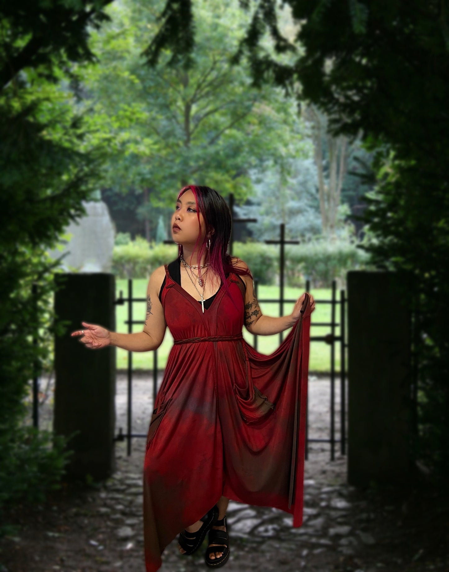 Adventuring Dress Puppy Drum colorway