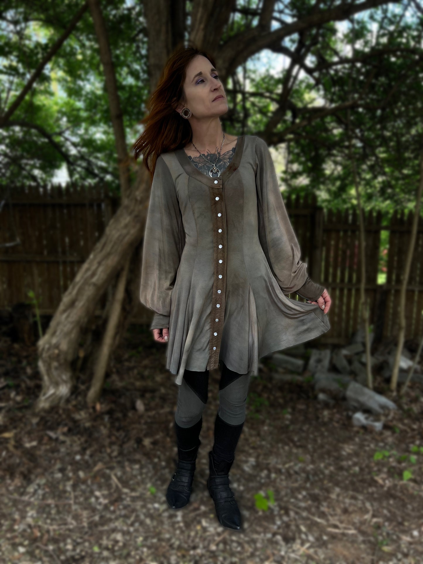 Dorian Dress Broadsword colorway