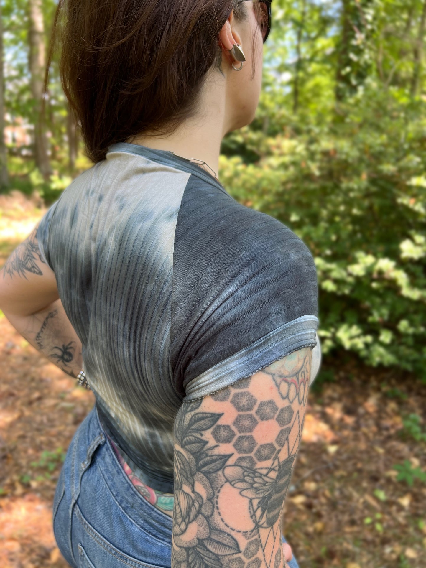 Pisgah Tee prototype Tencel Rib