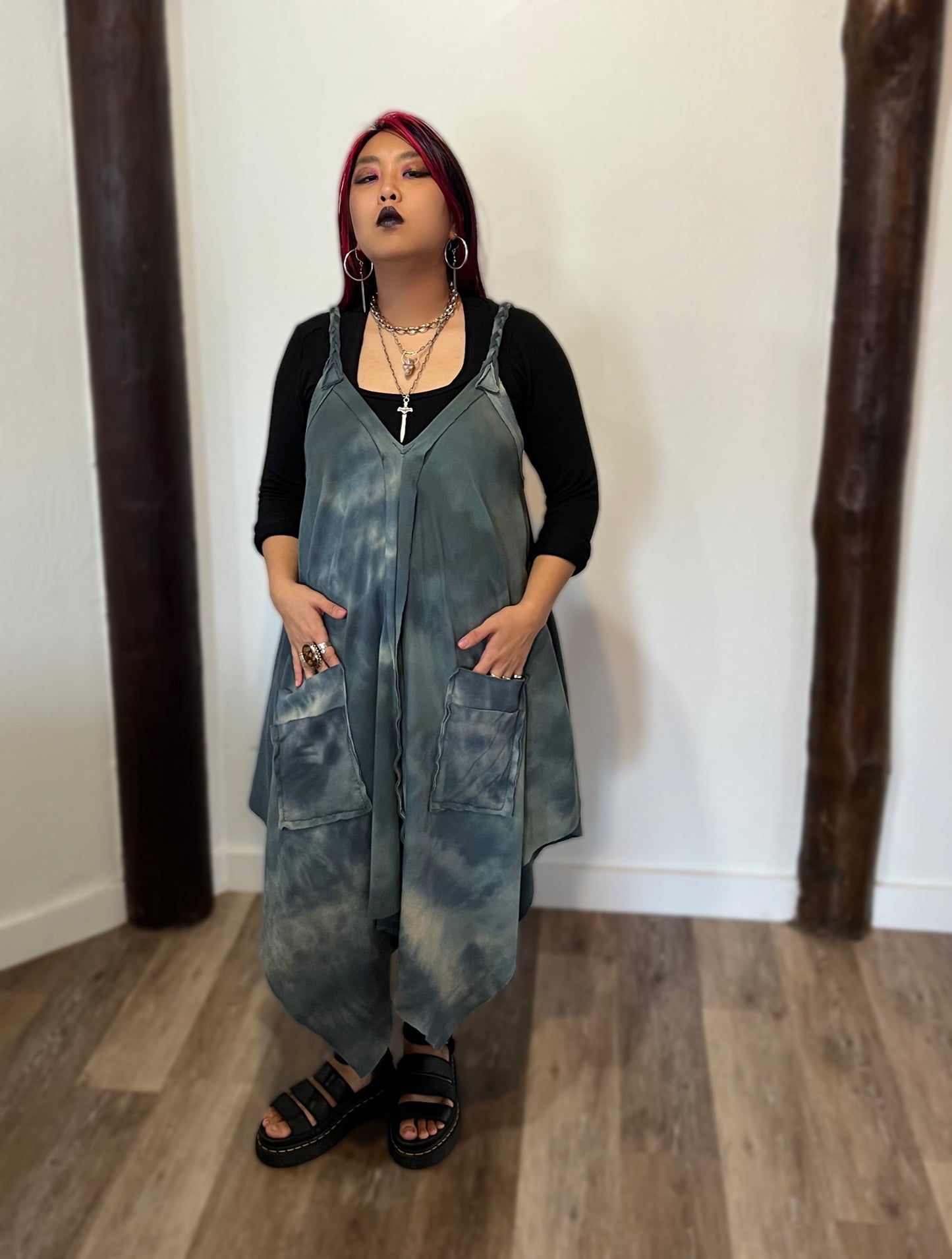 Adventuring Dress Alewife colorway