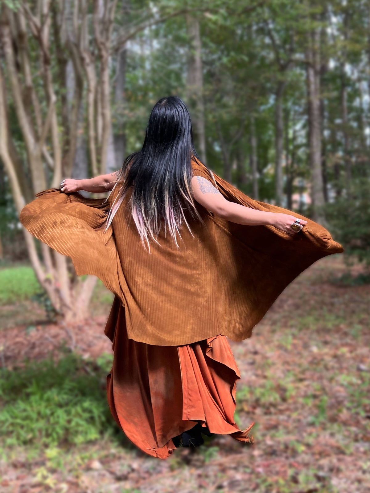 Your Favorite NPC Cloak Cropped Silt OOAK