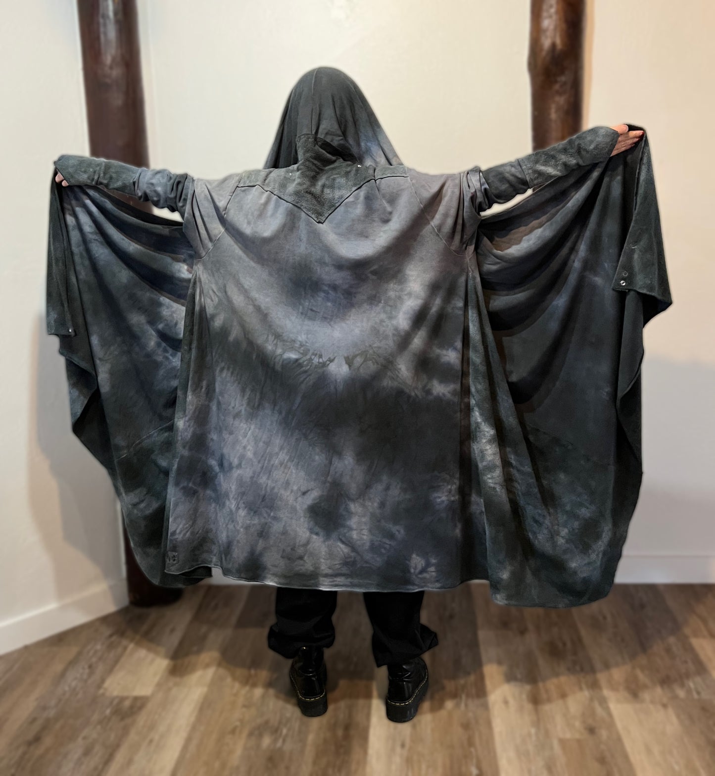 Your Favorite NPC Cloak Ocracoke colorway OOAK