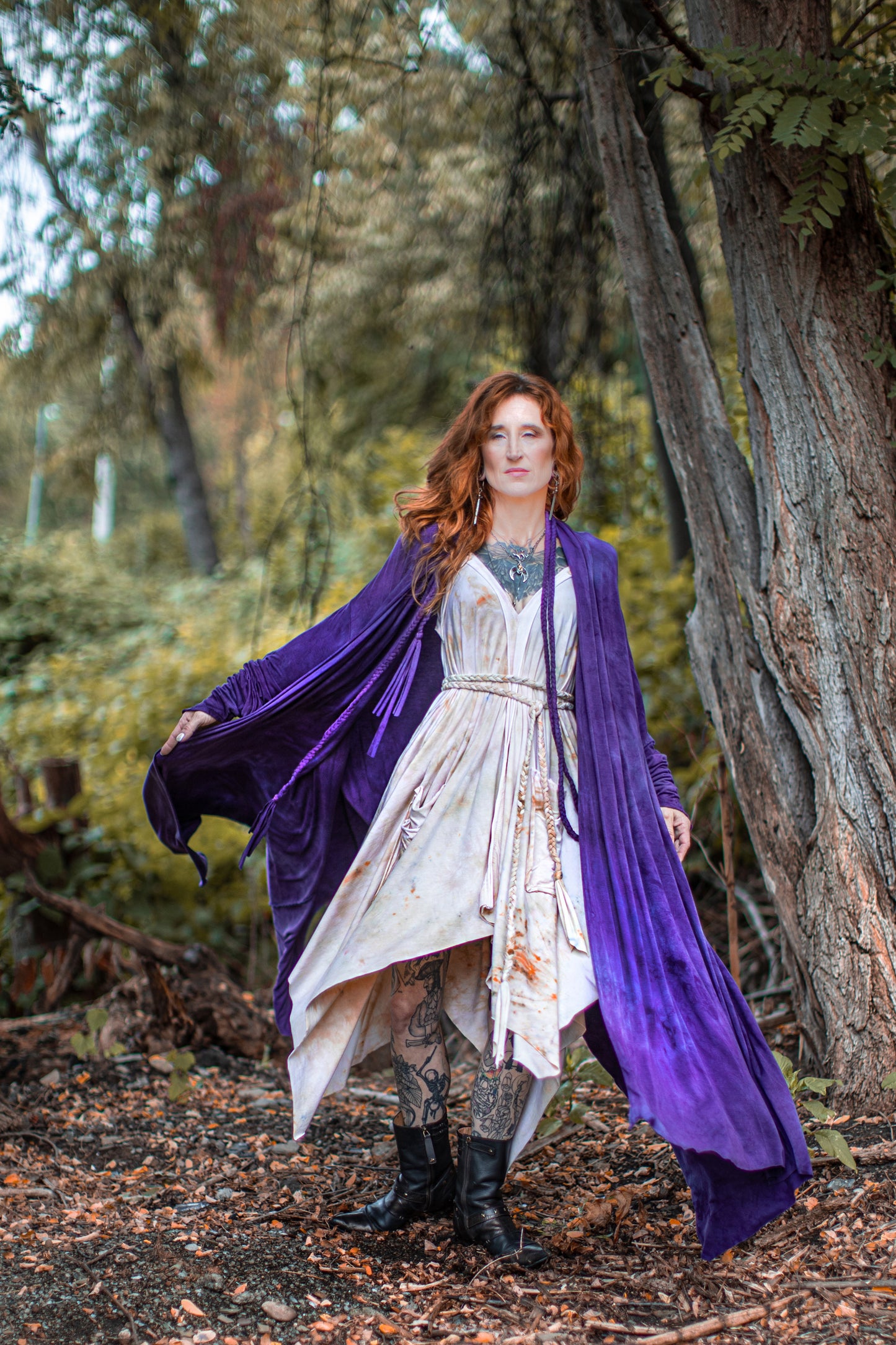 Your favorite NPC Cloak Violet colorway OOAK