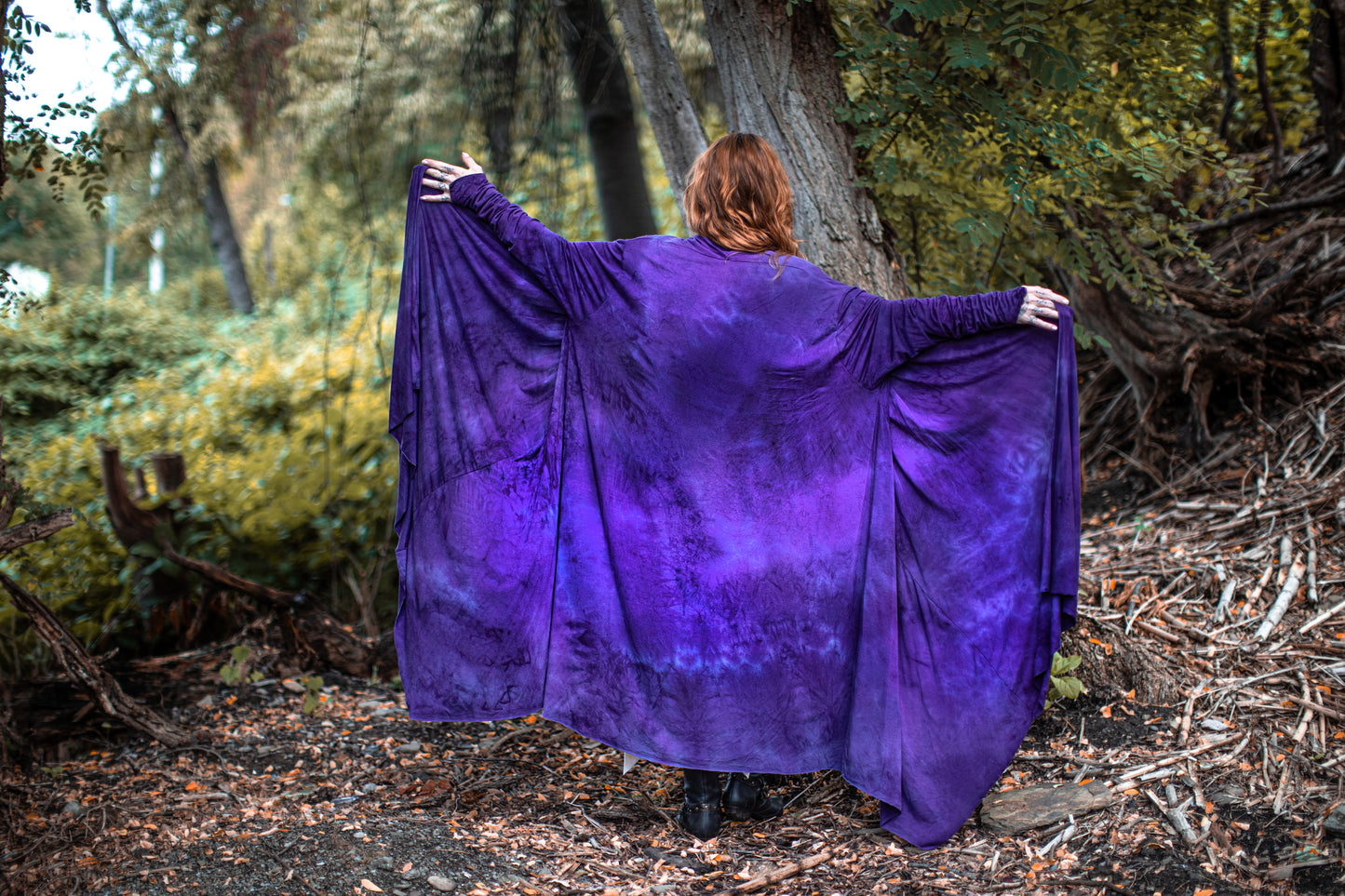 Your favorite NPC Cloak Violet colorway OOAK