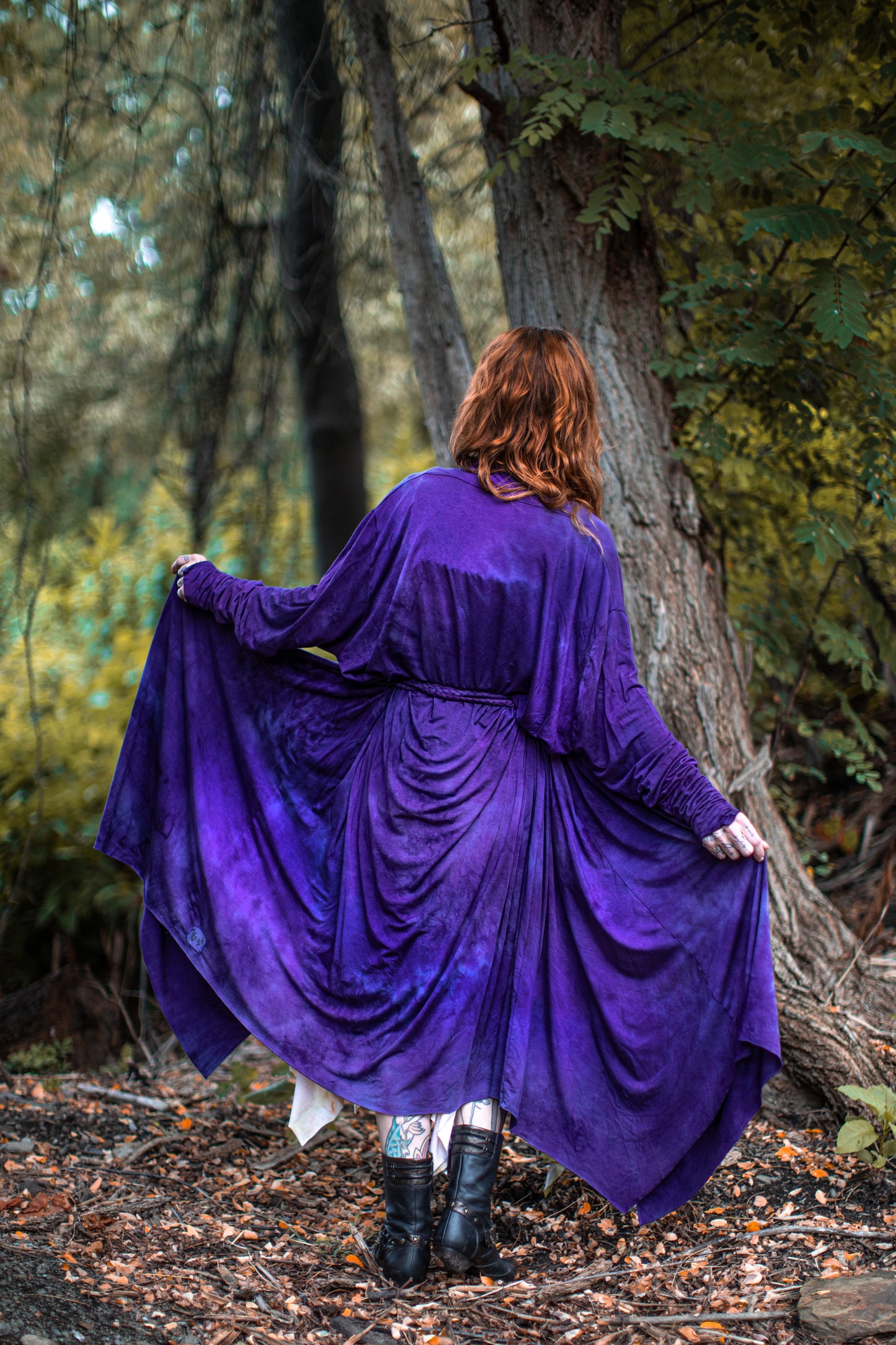 Your favorite NPC Cloak Violet colorway OOAK