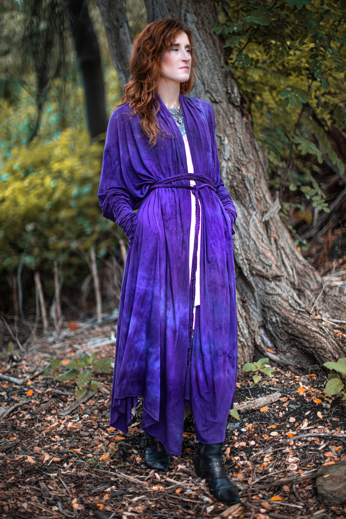 Your favorite NPC Cloak Violet colorway OOAK