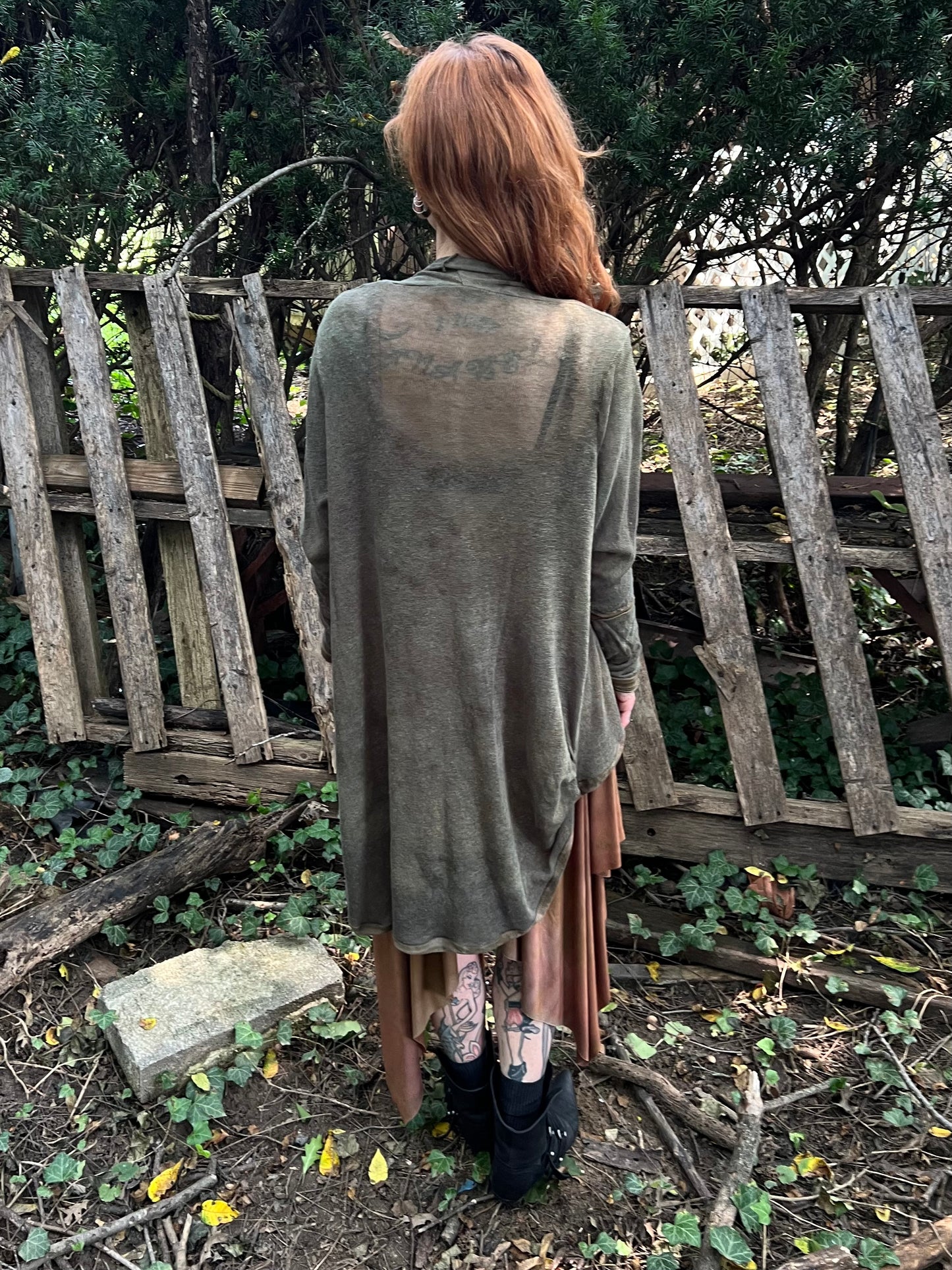 Blackwater Cardigan Linen Sweaterknit OOAK
