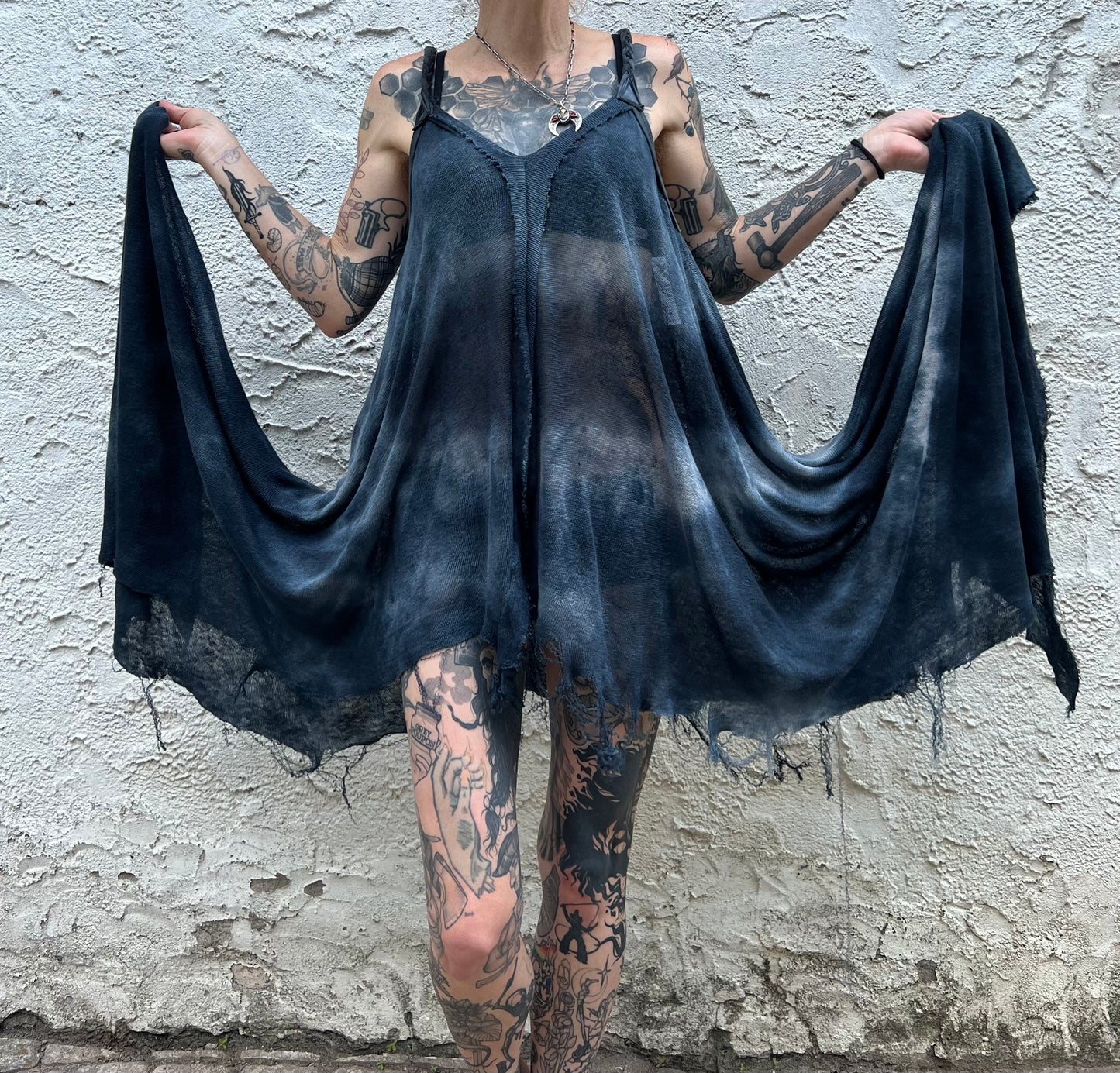 Adventuring Dress Shadow Work Colorway OOAK