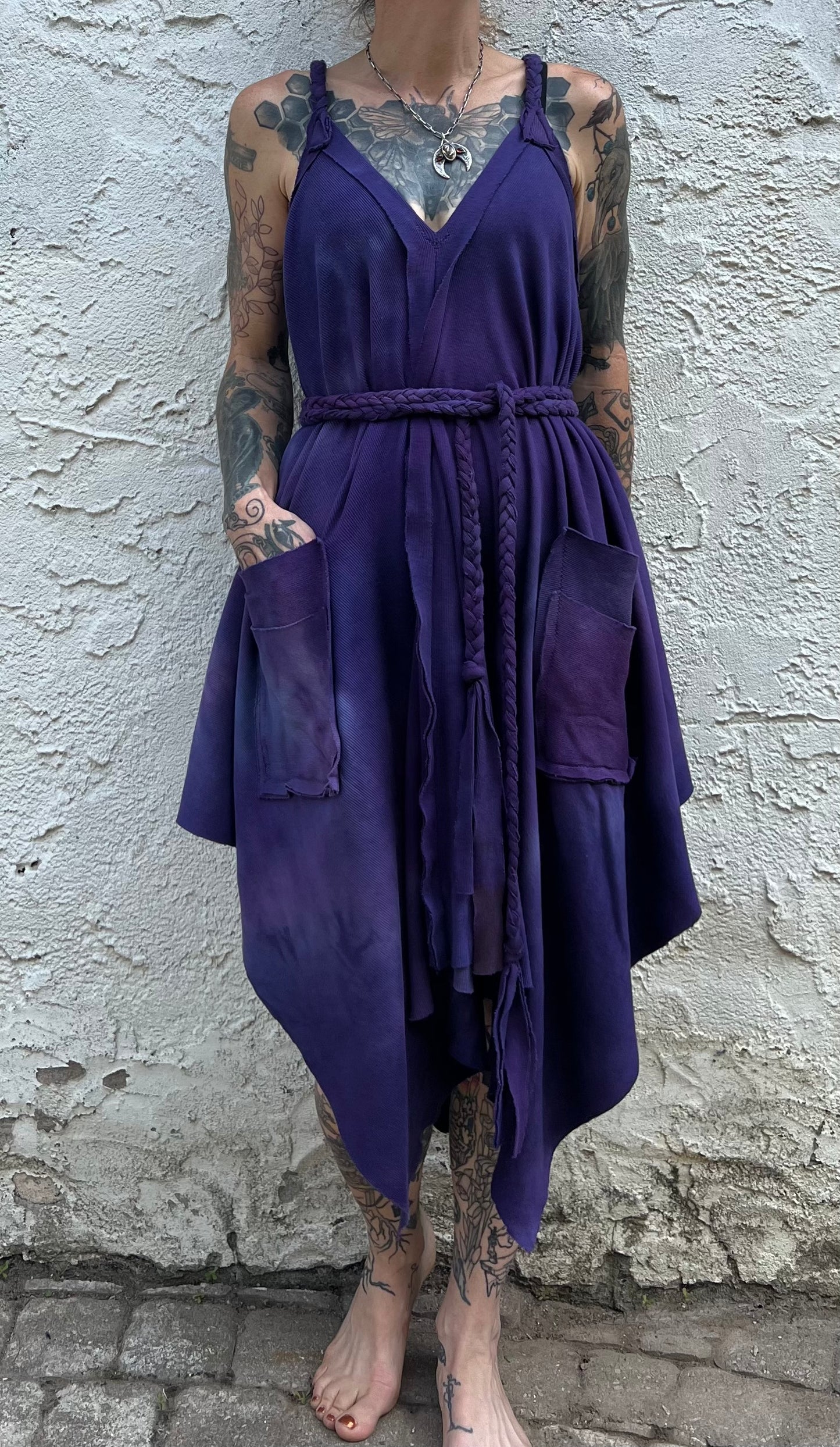 Adventuring Dress Ironweed colorway