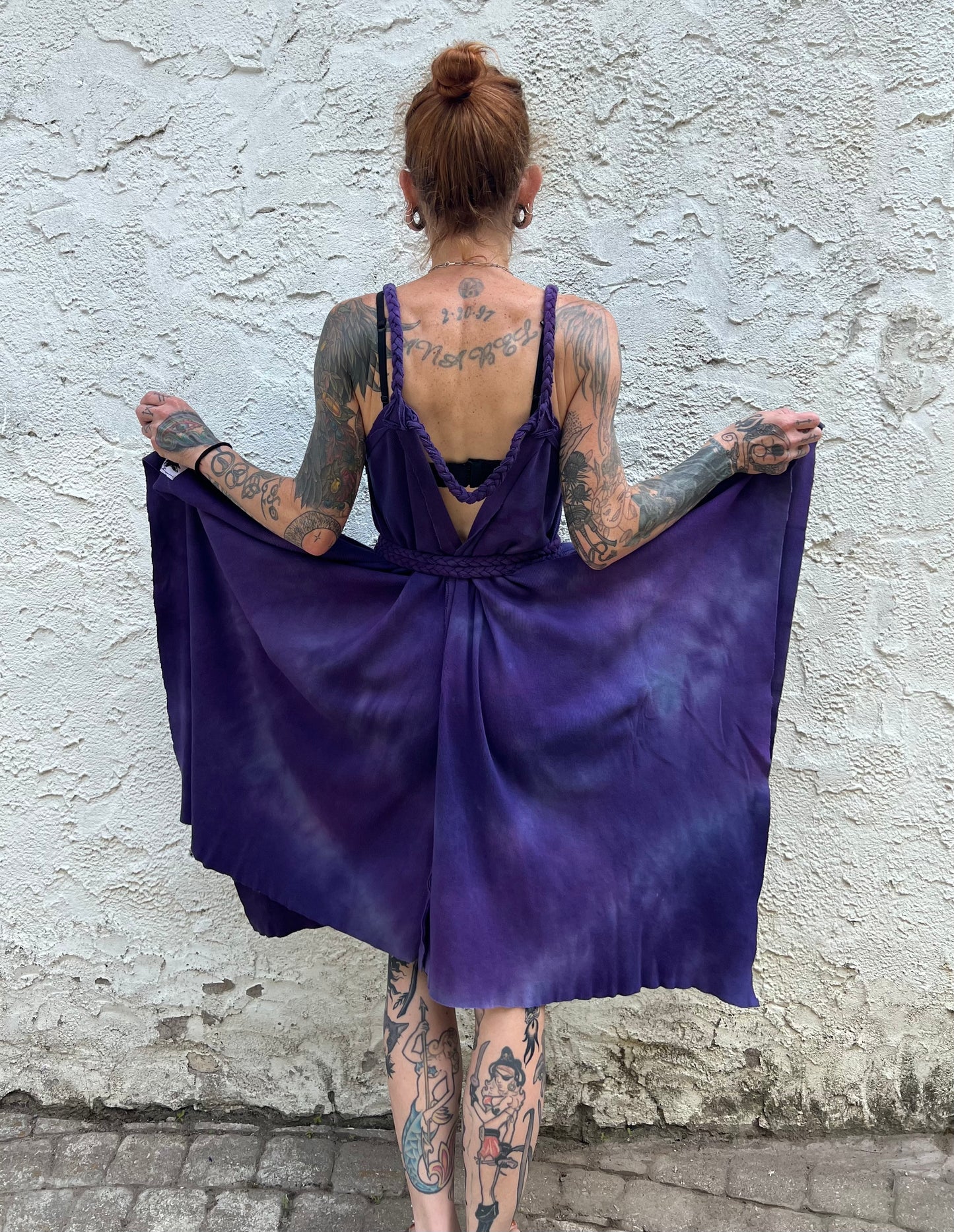 Adventuring Dress Ironweed colorway