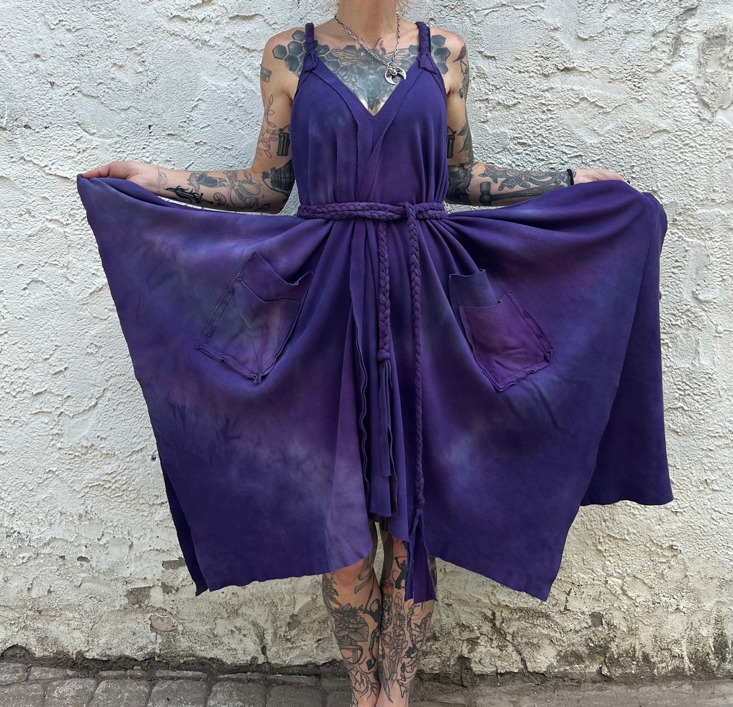 Adventuring Dress Ironweed colorway