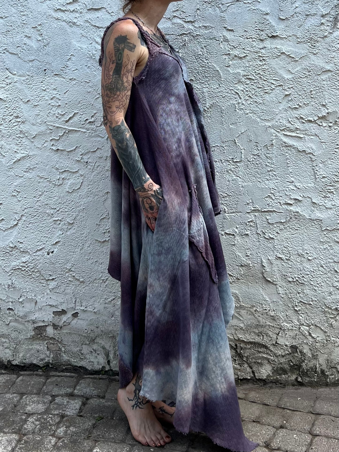 Adventuring Dress Sweaterknit Moonlight colorway