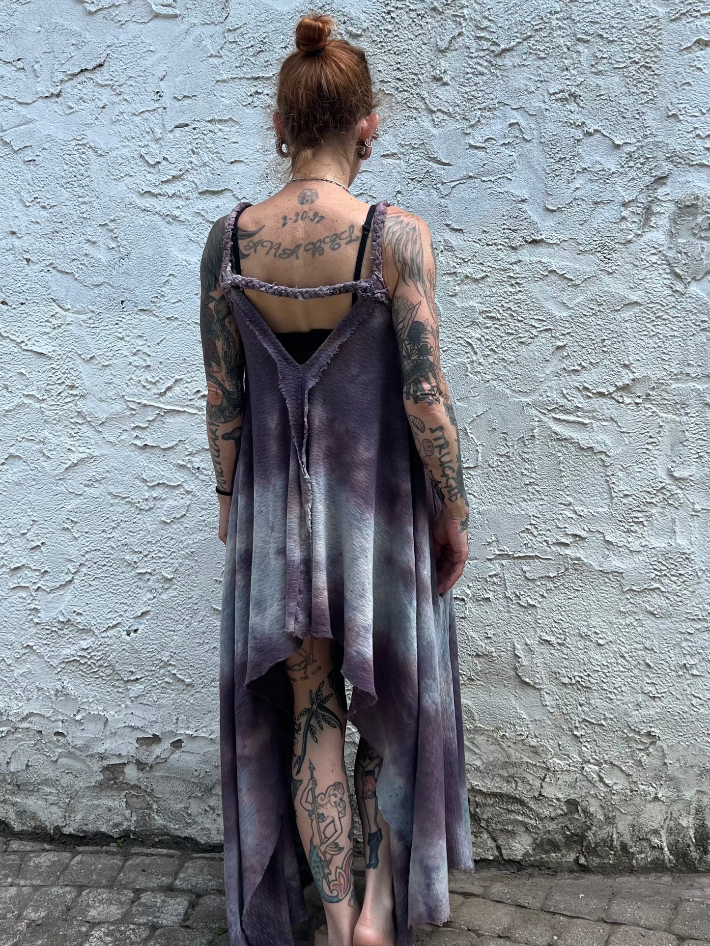 Adventuring Dress Sweaterknit Moonlight colorway