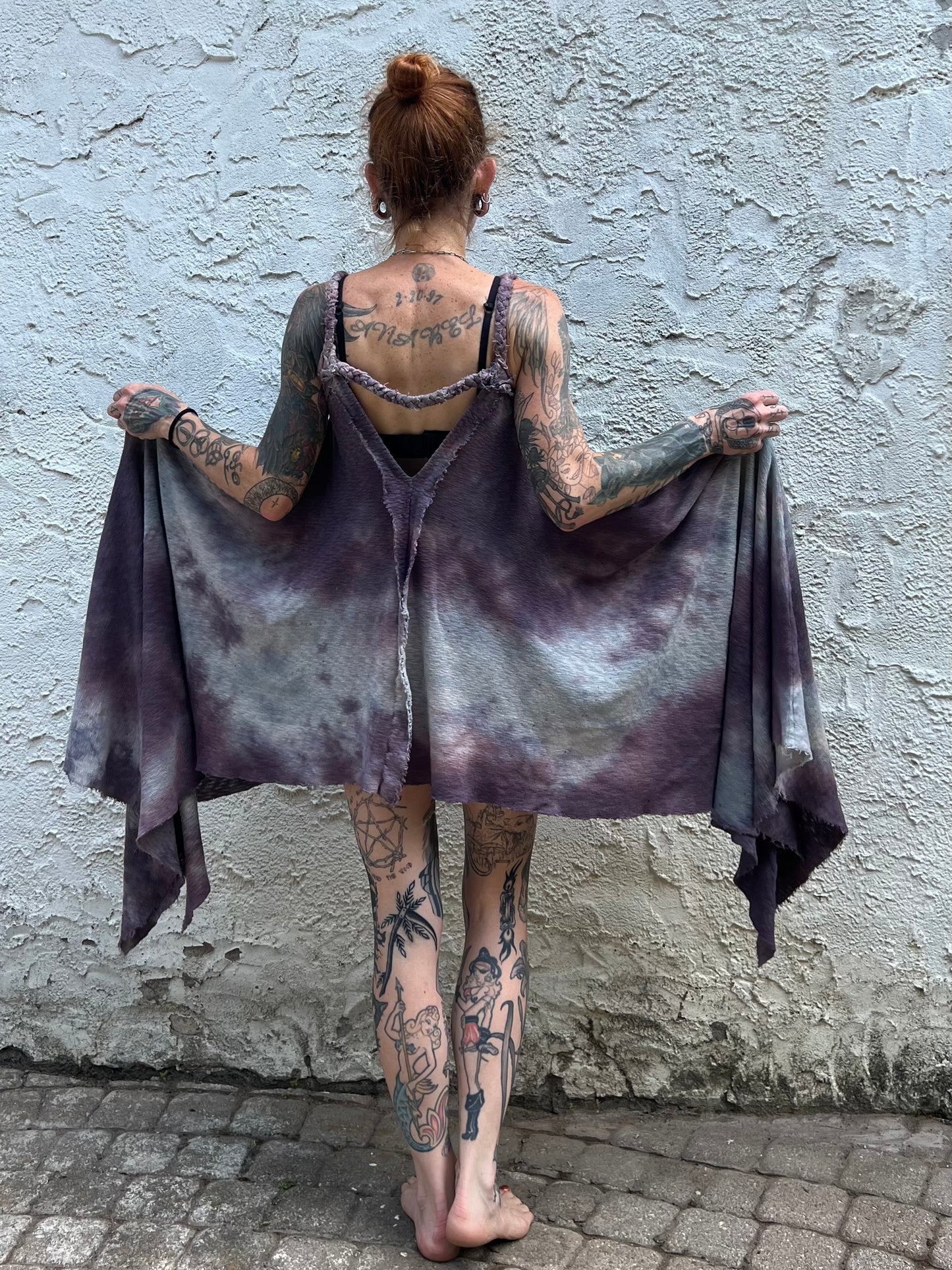 Adventuring Dress Sweaterknit Moonlight colorway