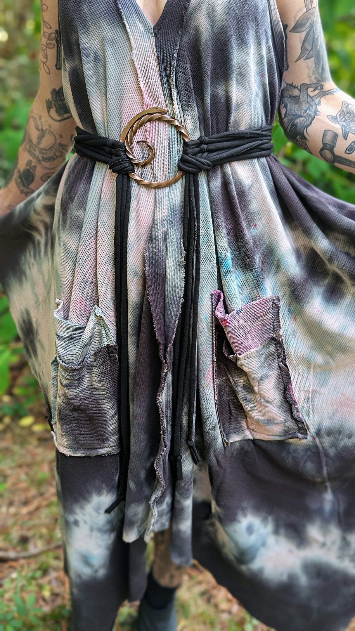 Adventuring Dress Haunted colorway