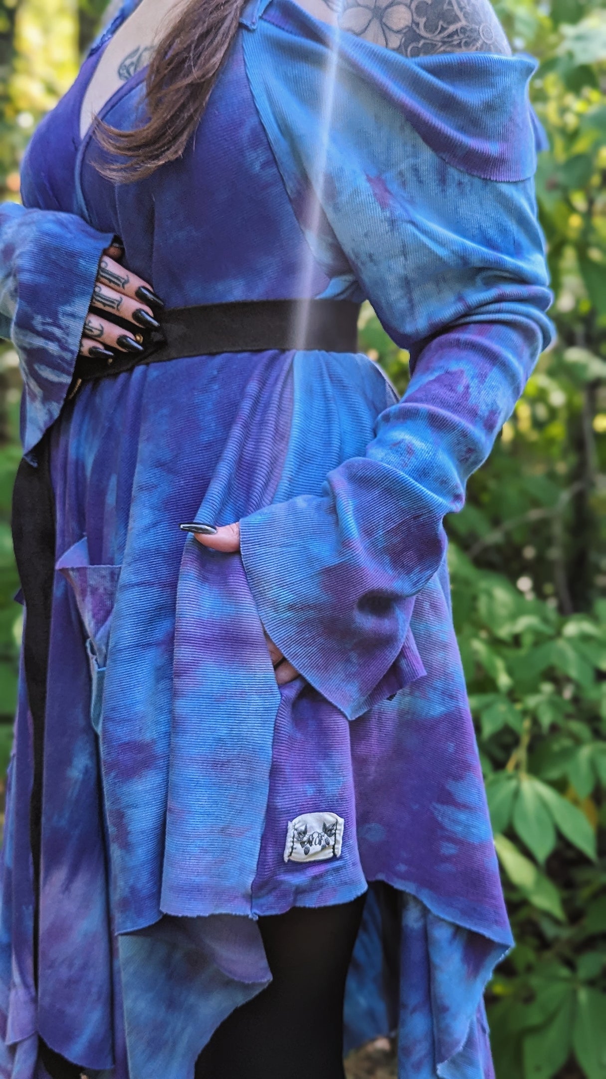 Adventuring Dress Ghostly colorway