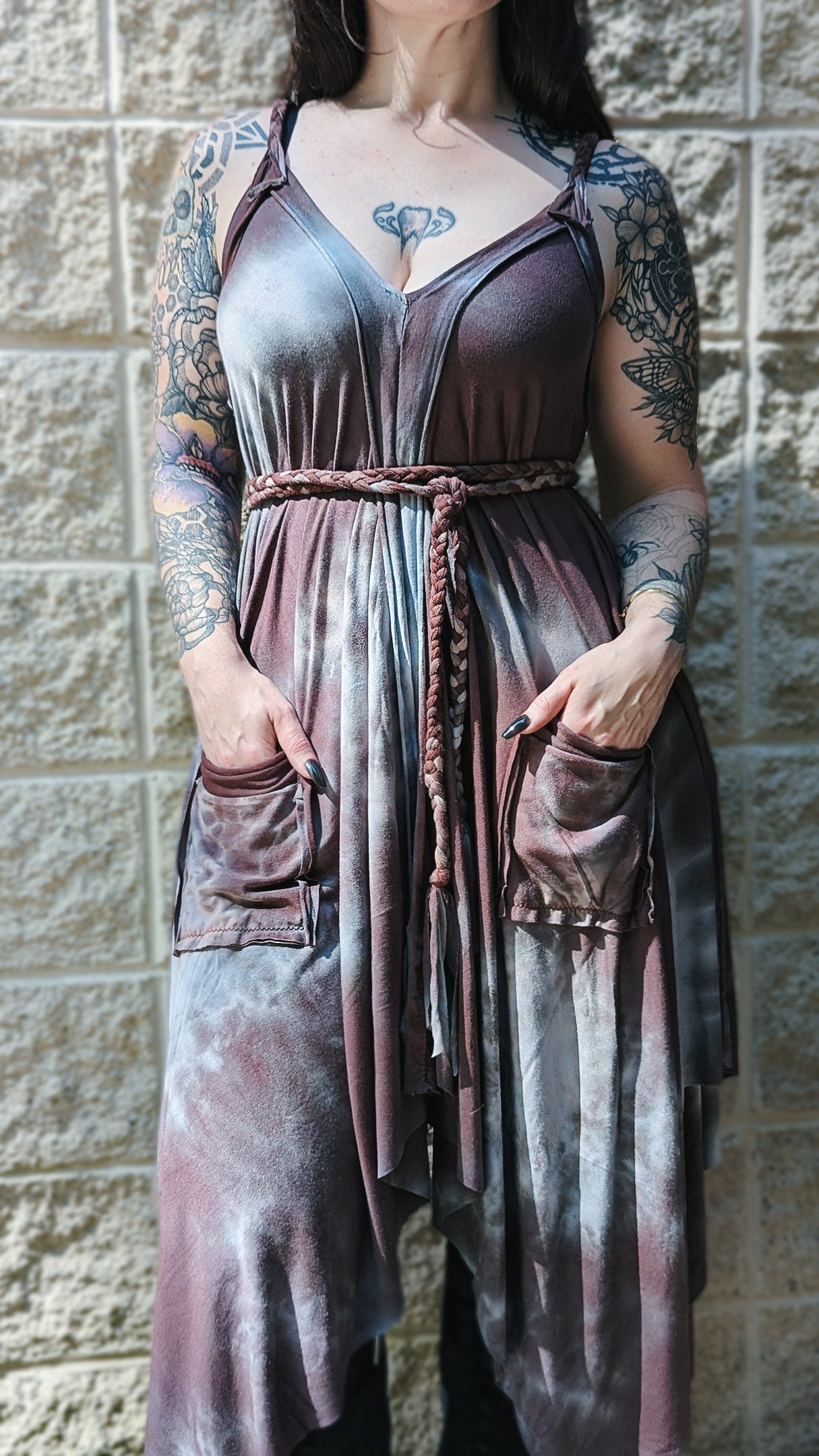 Adventuring Dress Shadows colorway
