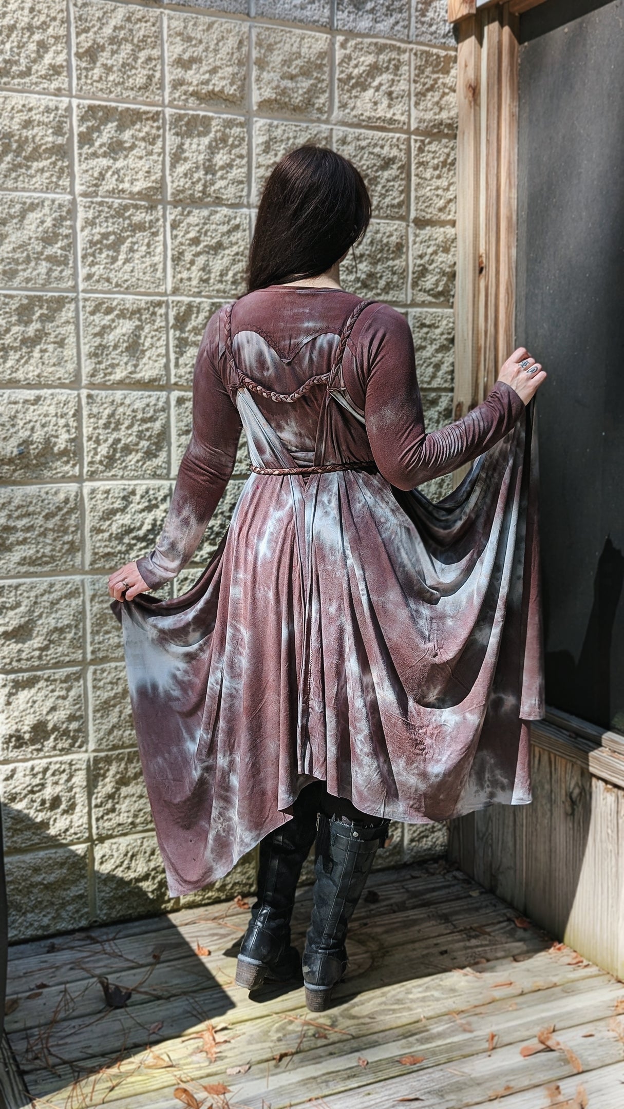 Adventuring Dress Shadows colorway