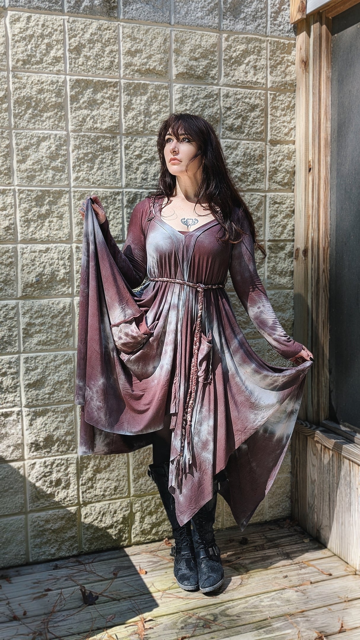 Adventuring Dress Shadows colorway