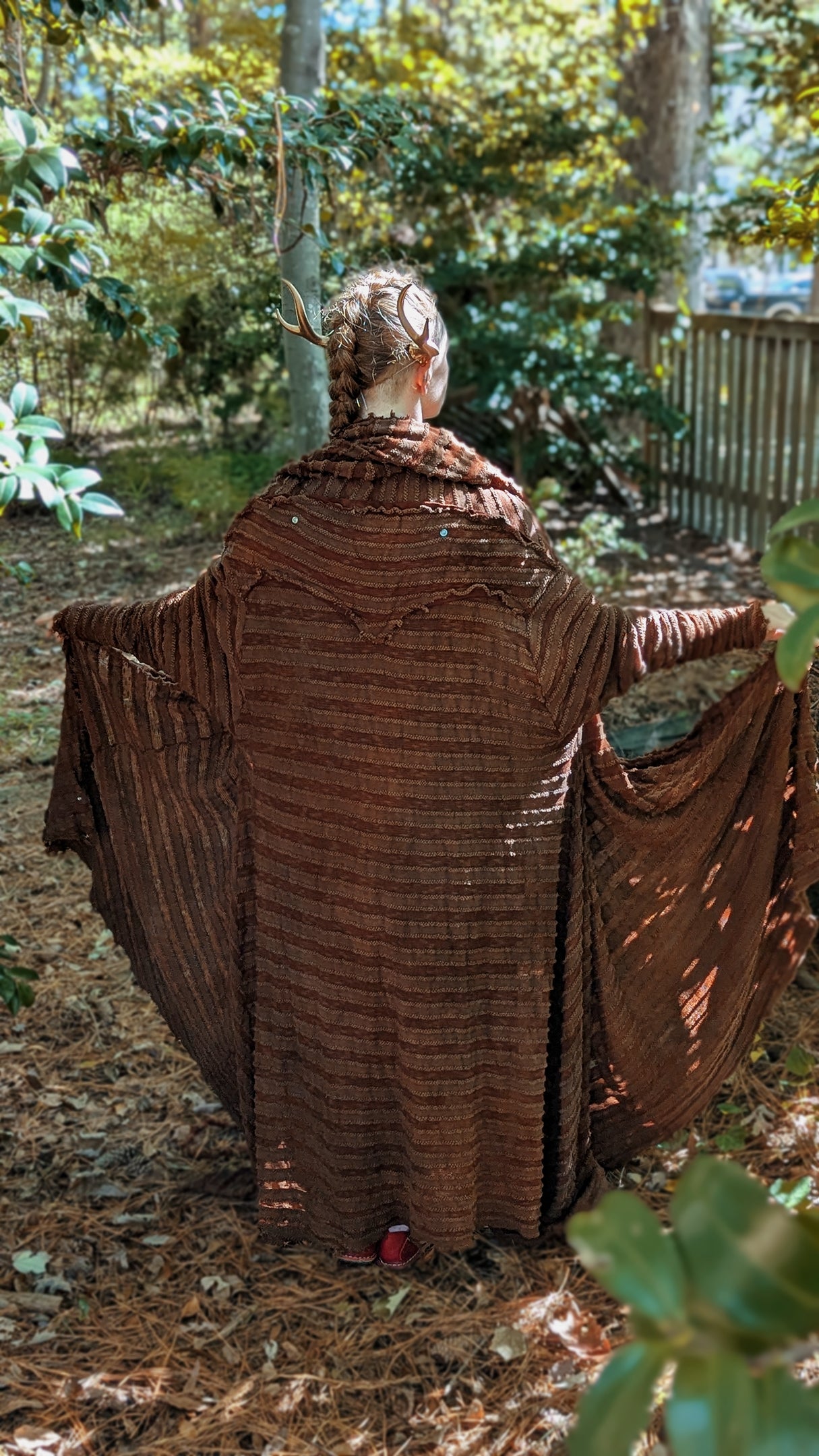 Your Favorite NPC Cloak Oaken colorway OOAK
