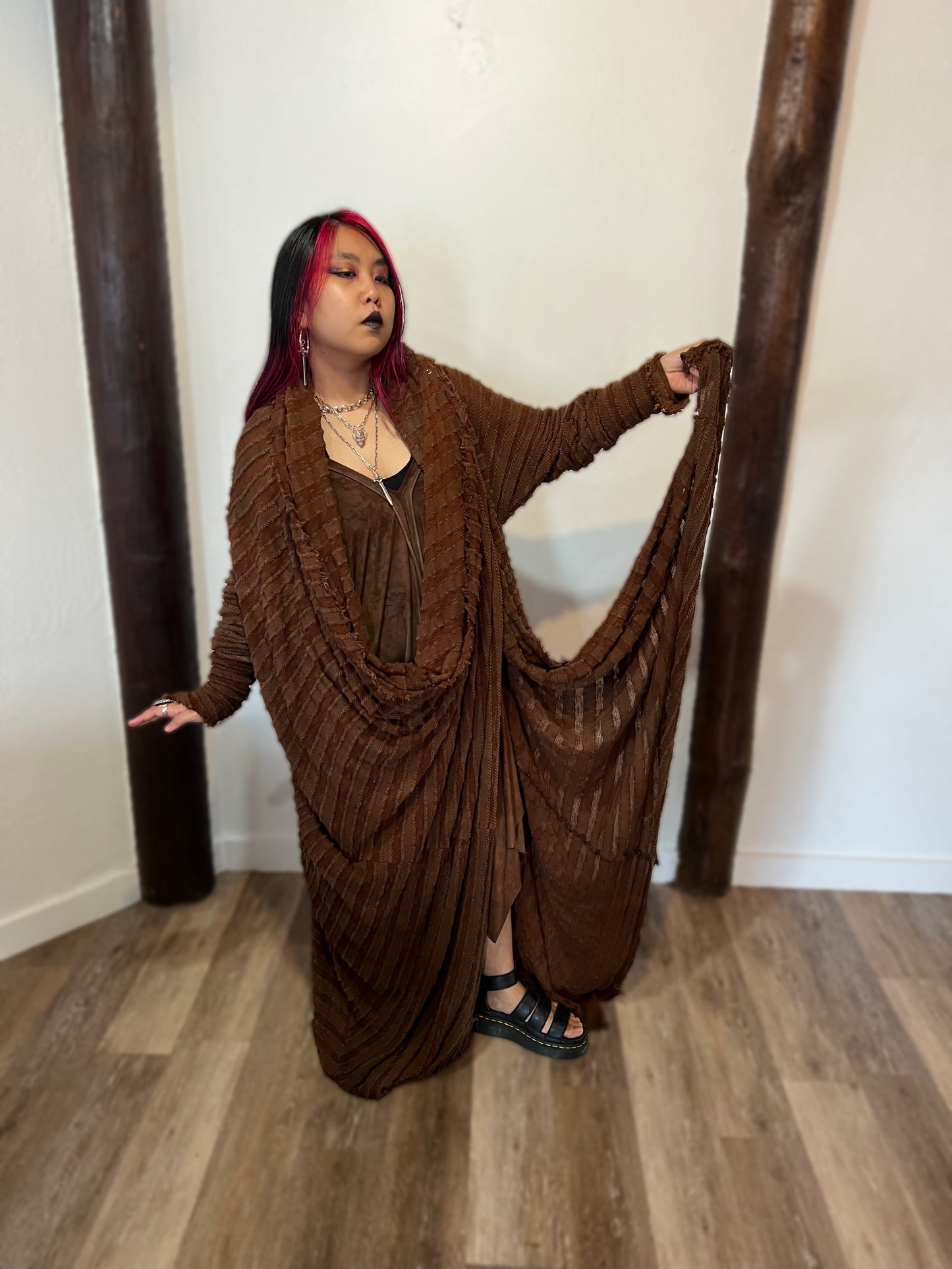 Your Favorite NPC Cloak Oaken colorway OOAK