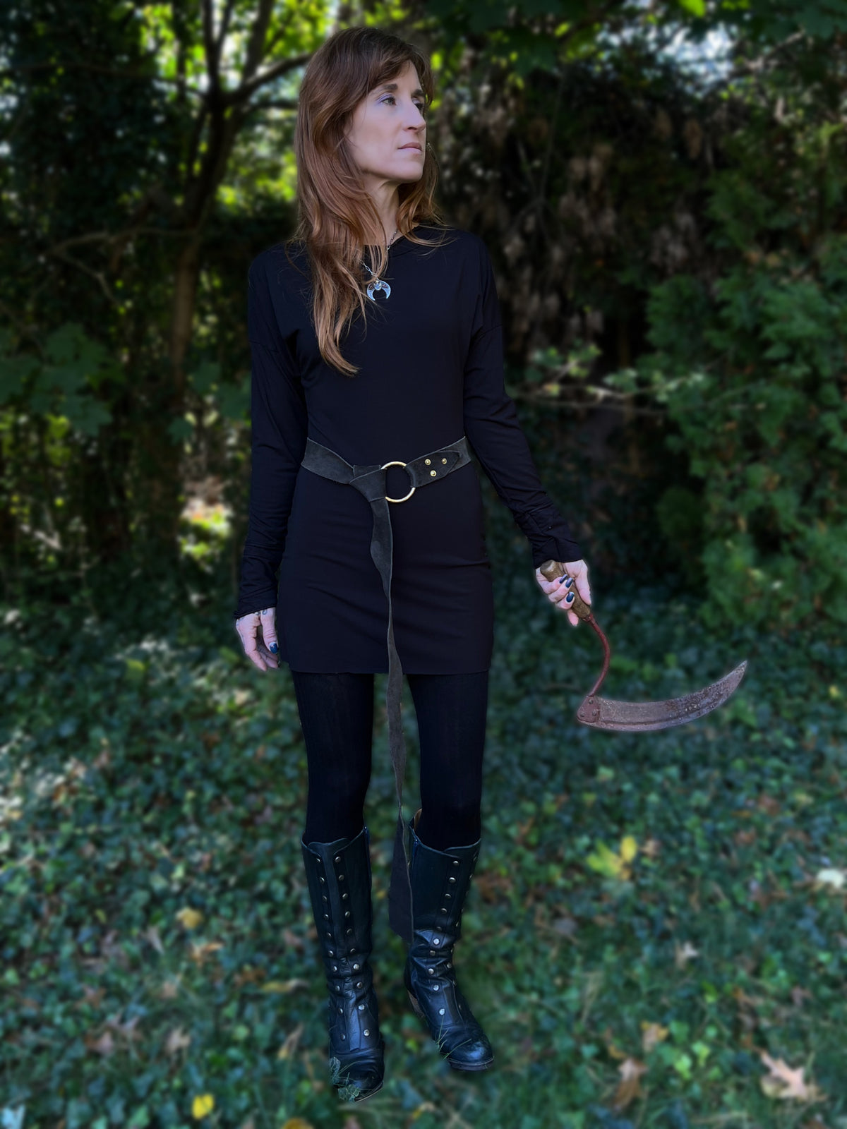 Spellbound Tunic Jet Black