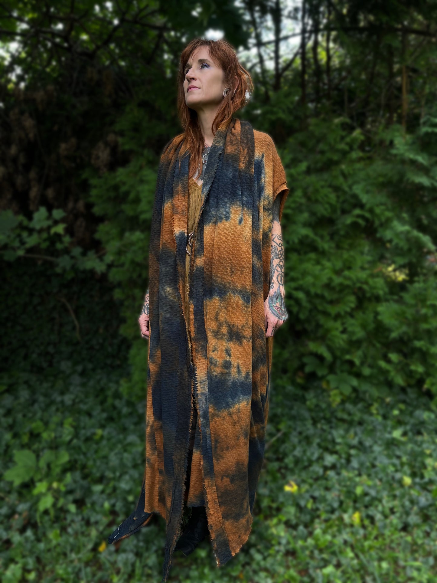 Your Favorite NPC Cloak Full Length Monarch OOAK