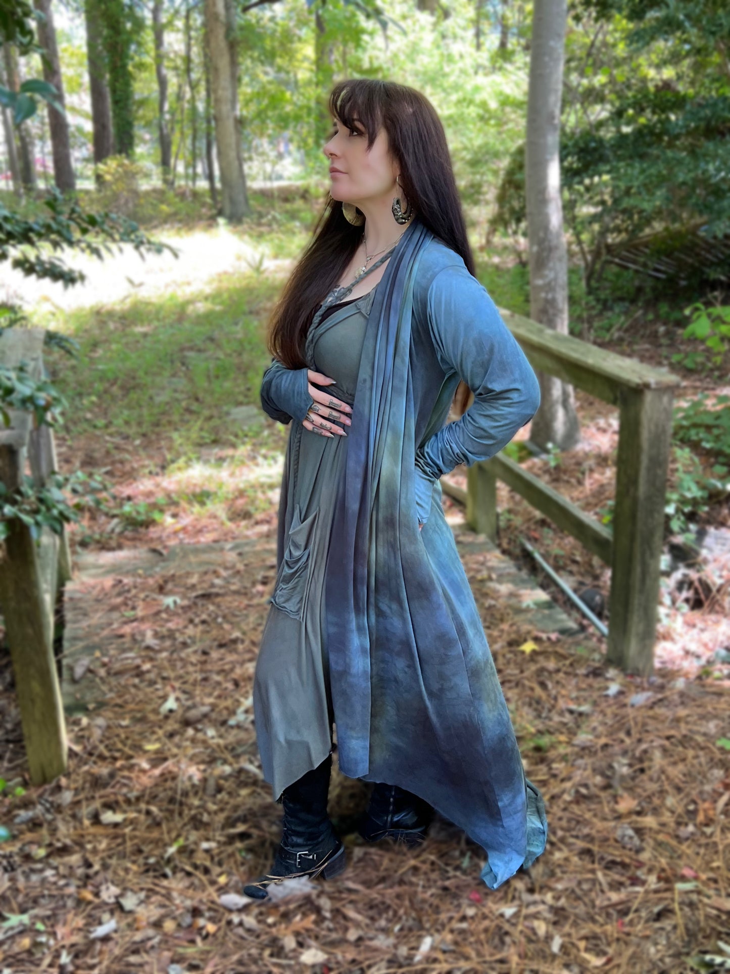 Terra Duster Nor’easter  colorway OOAK