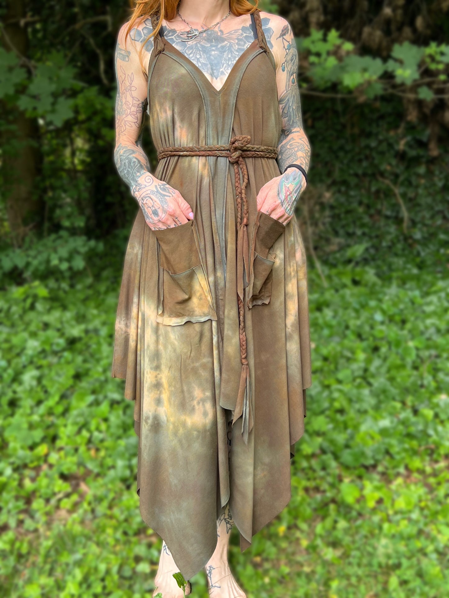 Adventuring Dress Penn’s Woods colorway