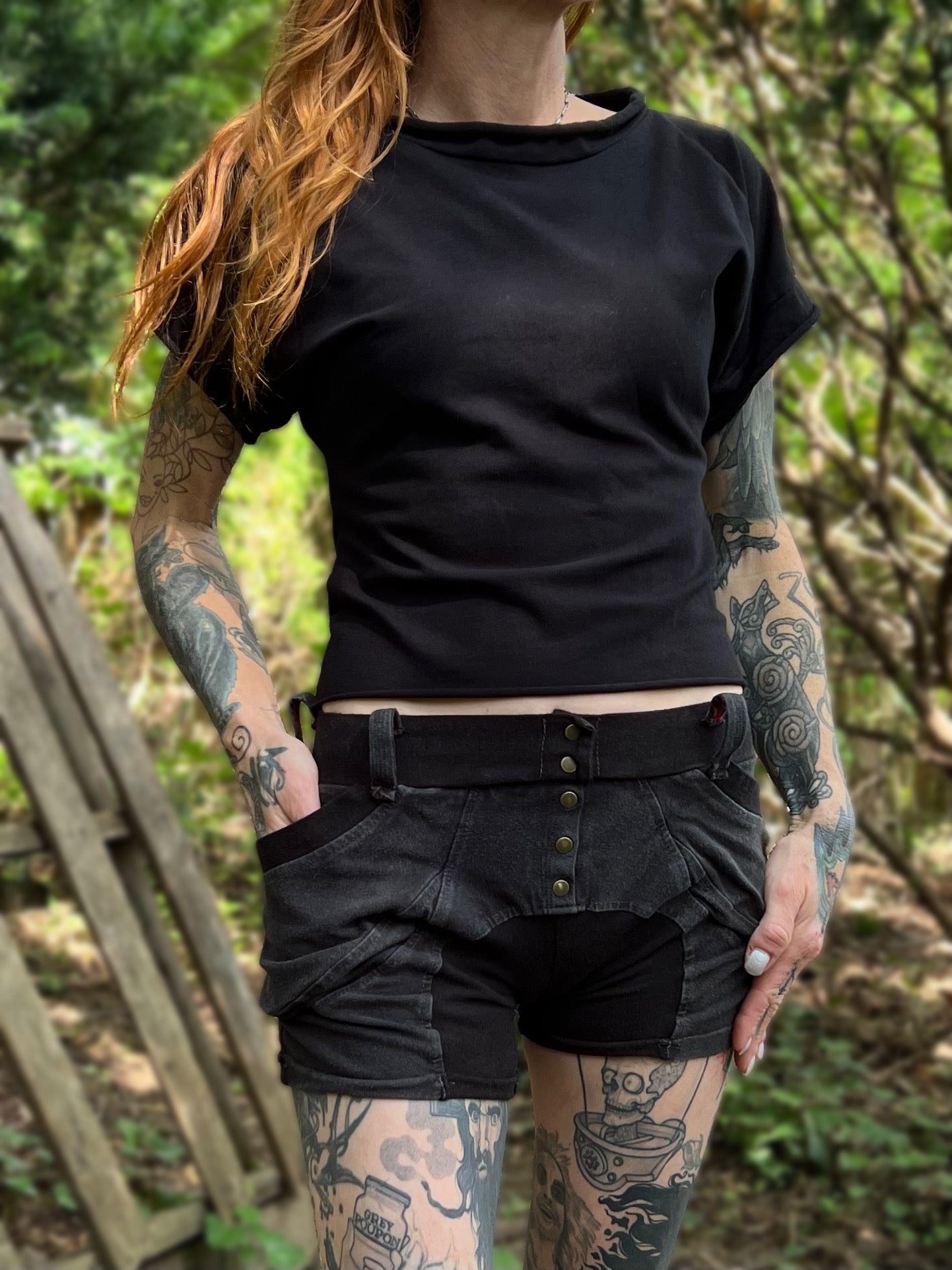 Pisgah Tee Jet Black