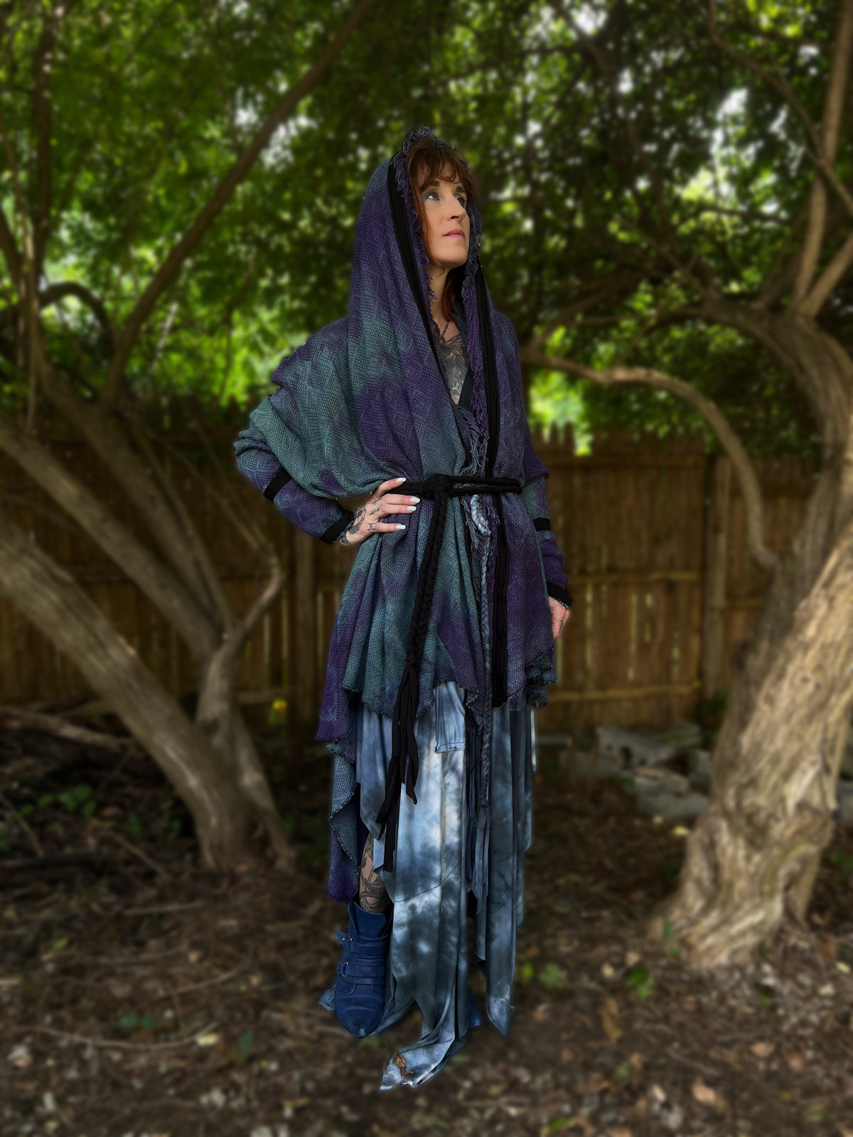 Your Favorite NPC Cloak  Nebulous OOAK