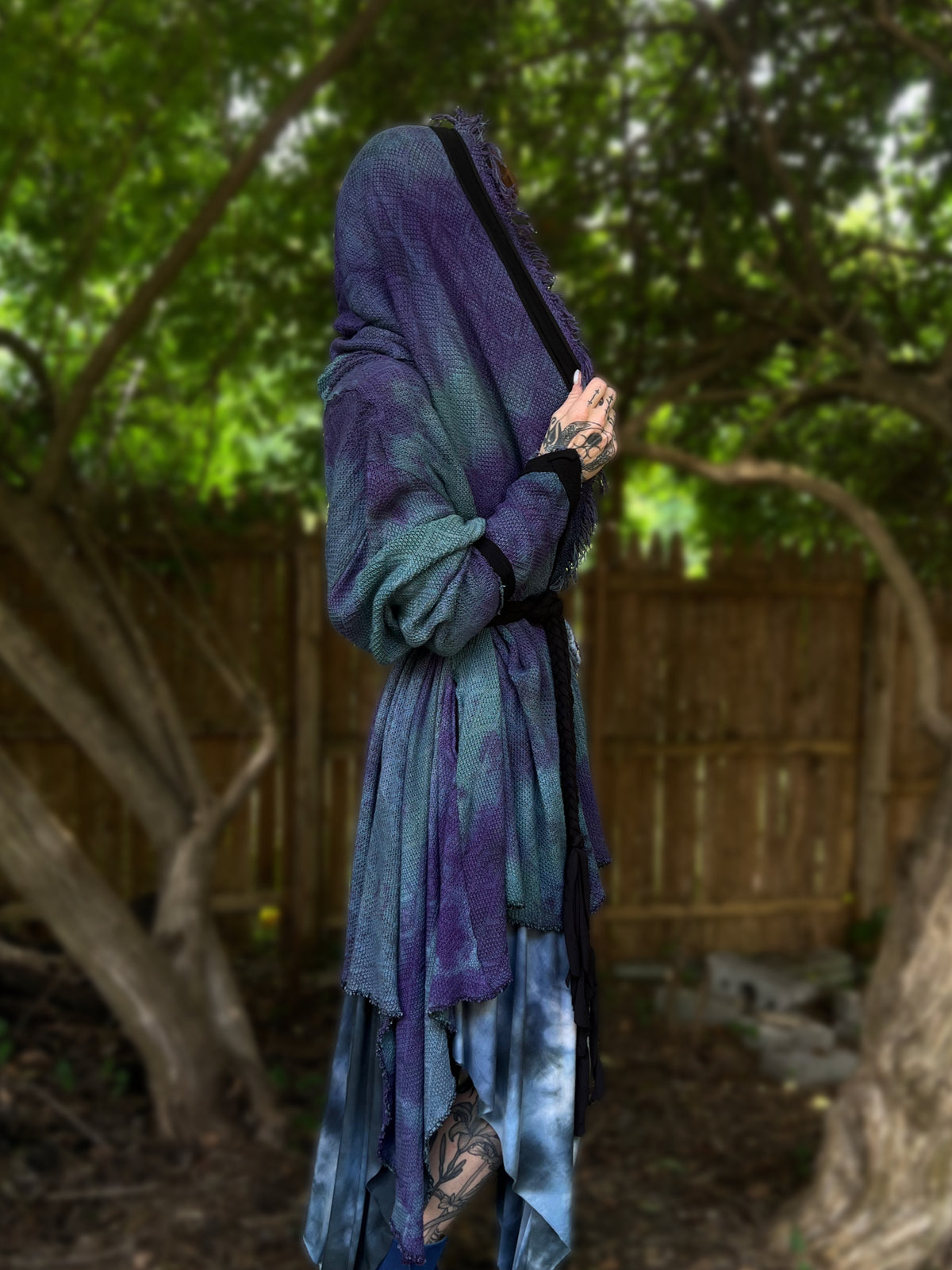 Your Favorite NPC Cloak  Nebulous OOAK