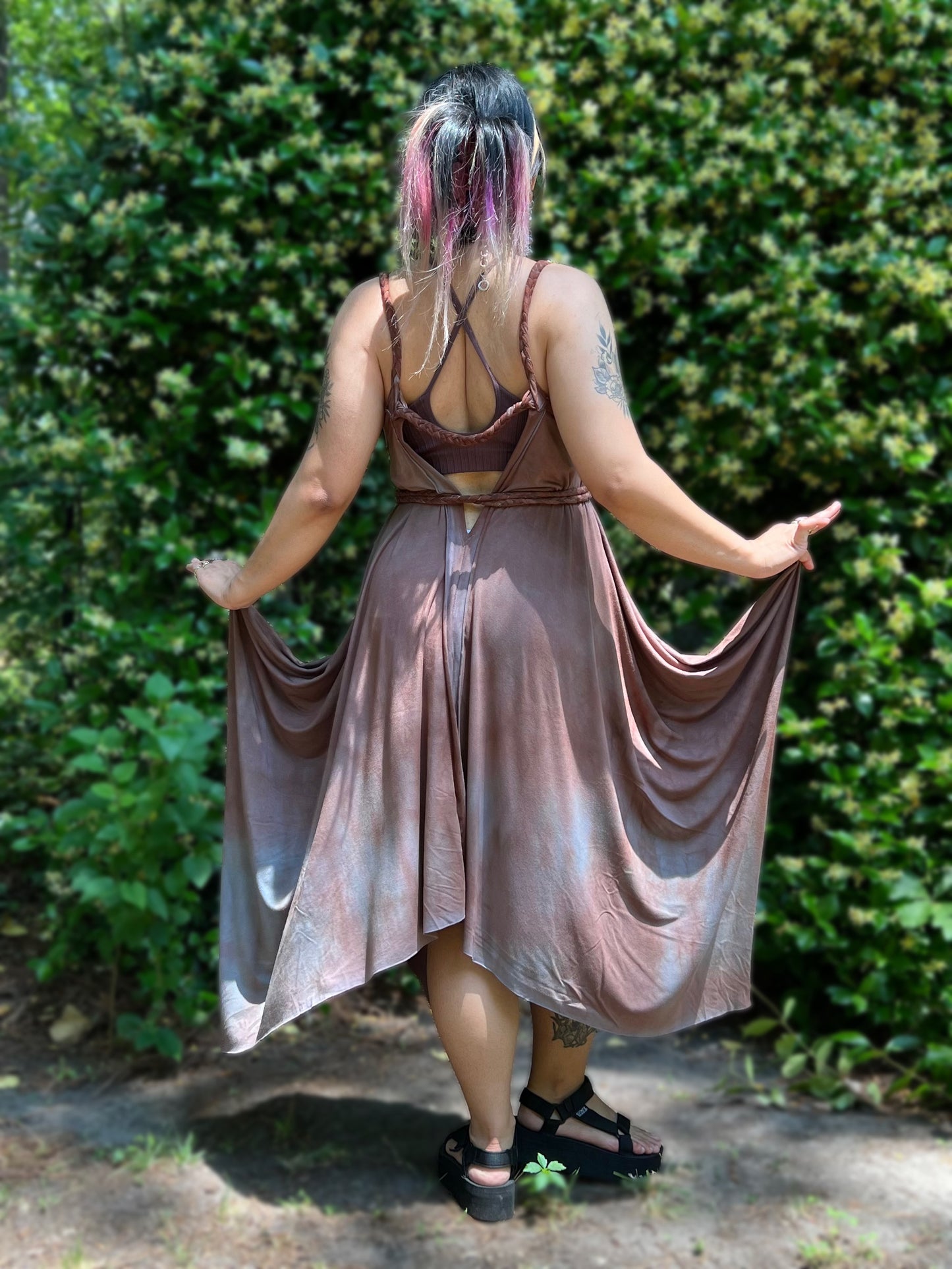 Adventuring Dress Porcellio colorway