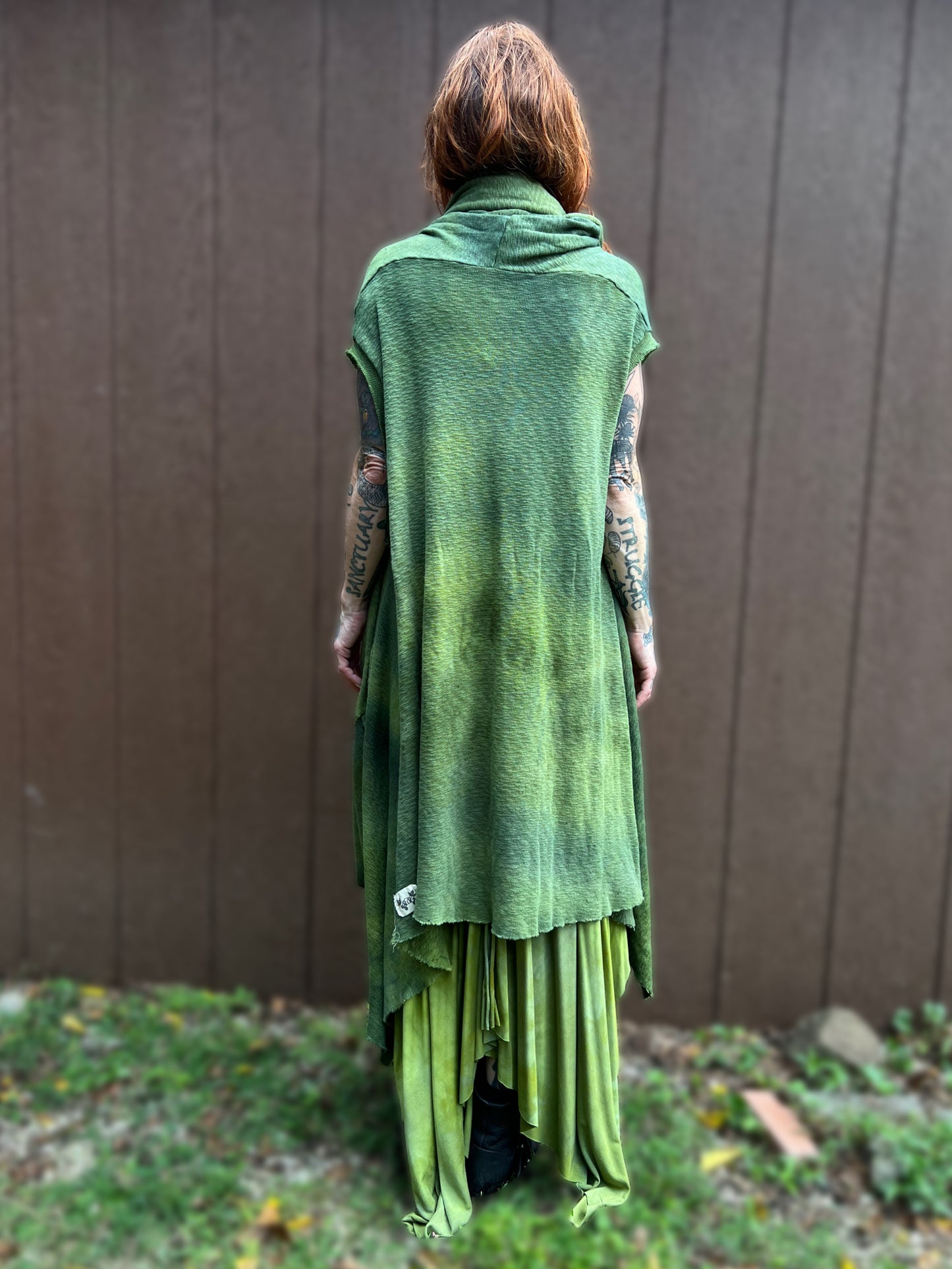 Your Favorite NPC Cloak Cropped Laurel OOAK