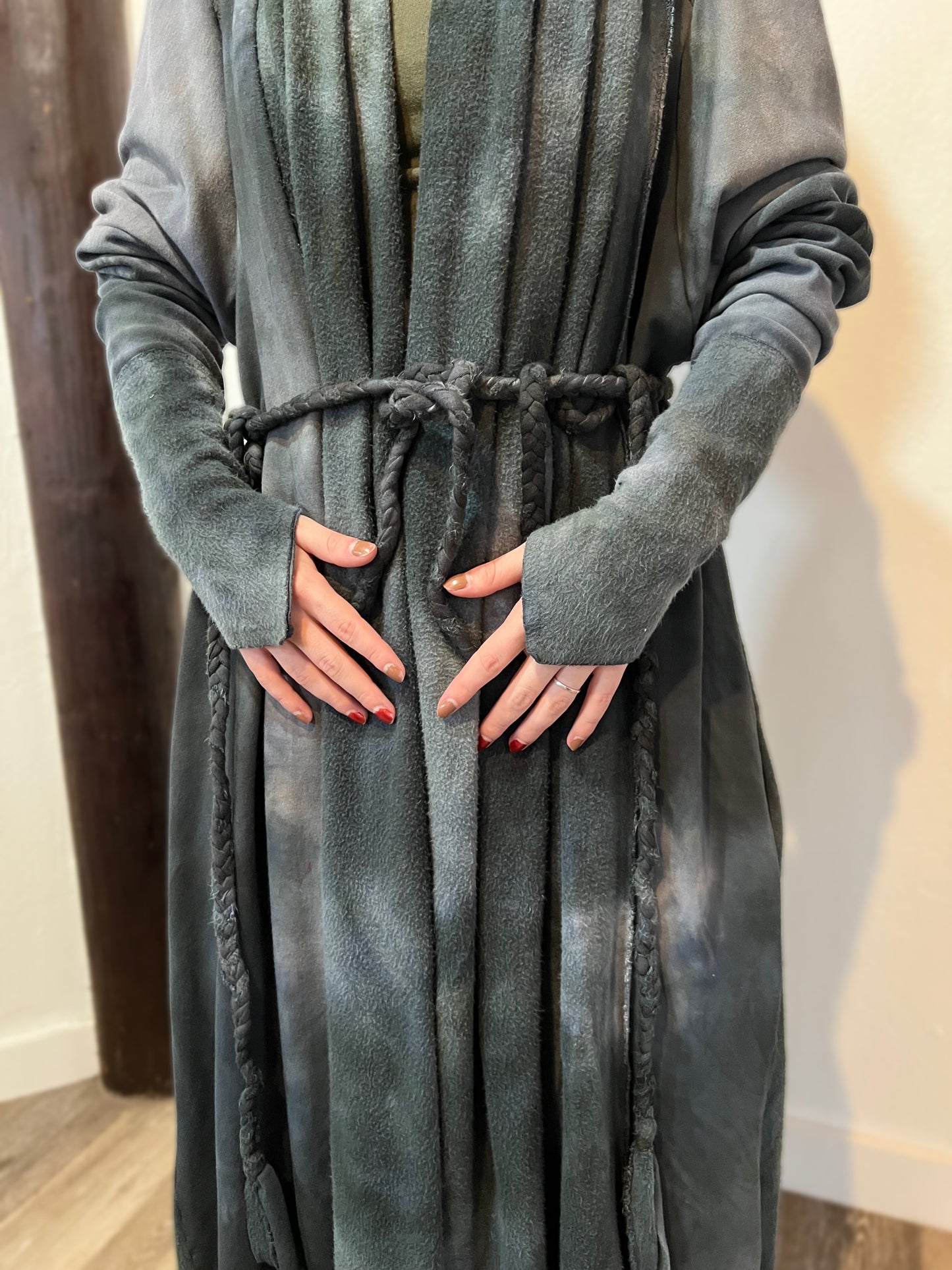 Your Favorite NPC Cloak Ocracoke colorway OOAK