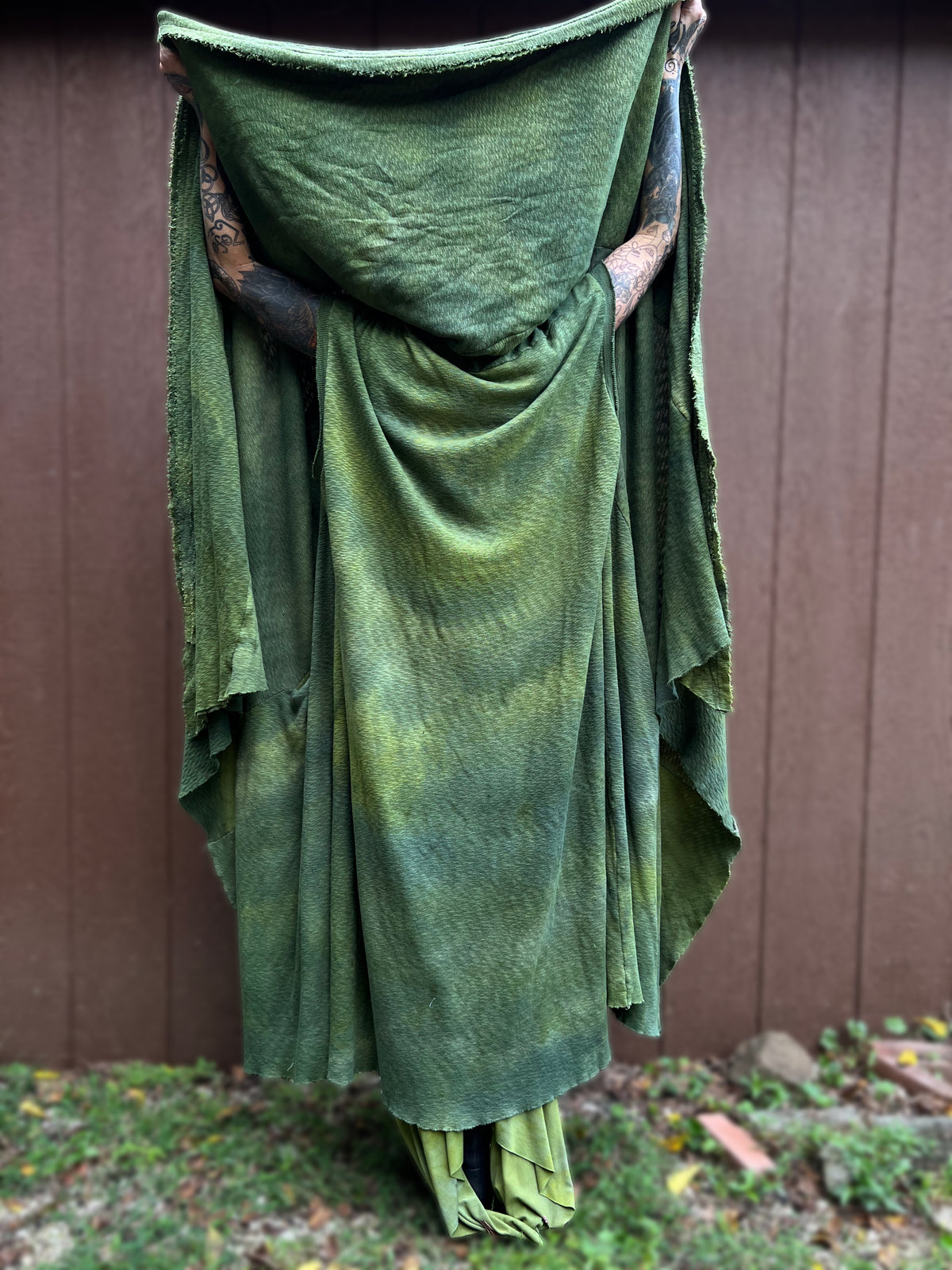 Your Favorite NPC Cloak Full Length Laurel OOAK