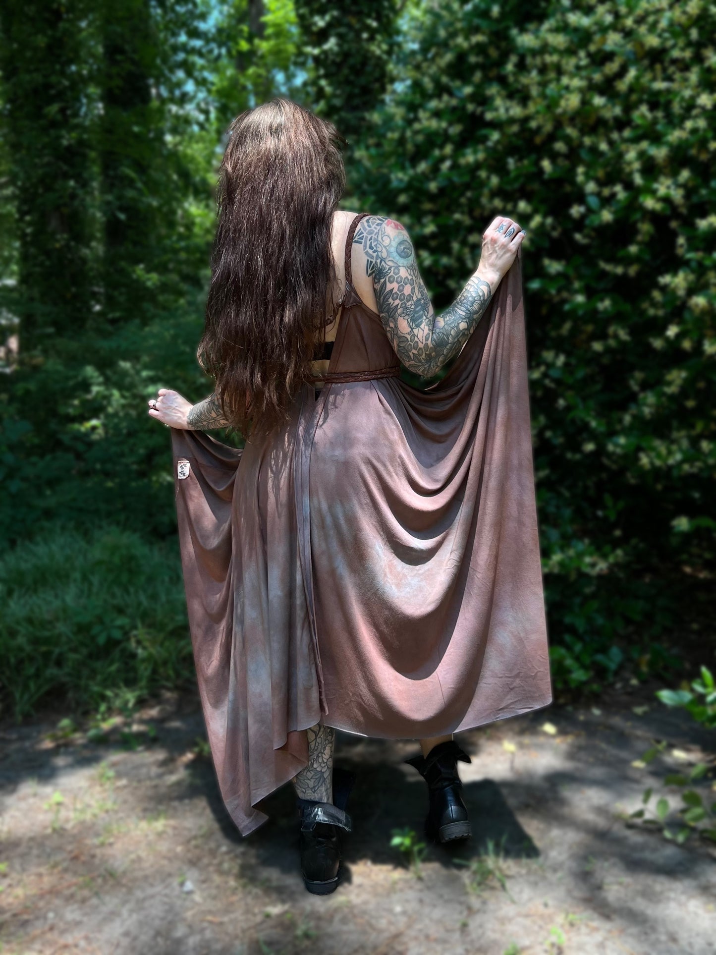 Adventuring Dress Porcellio colorway