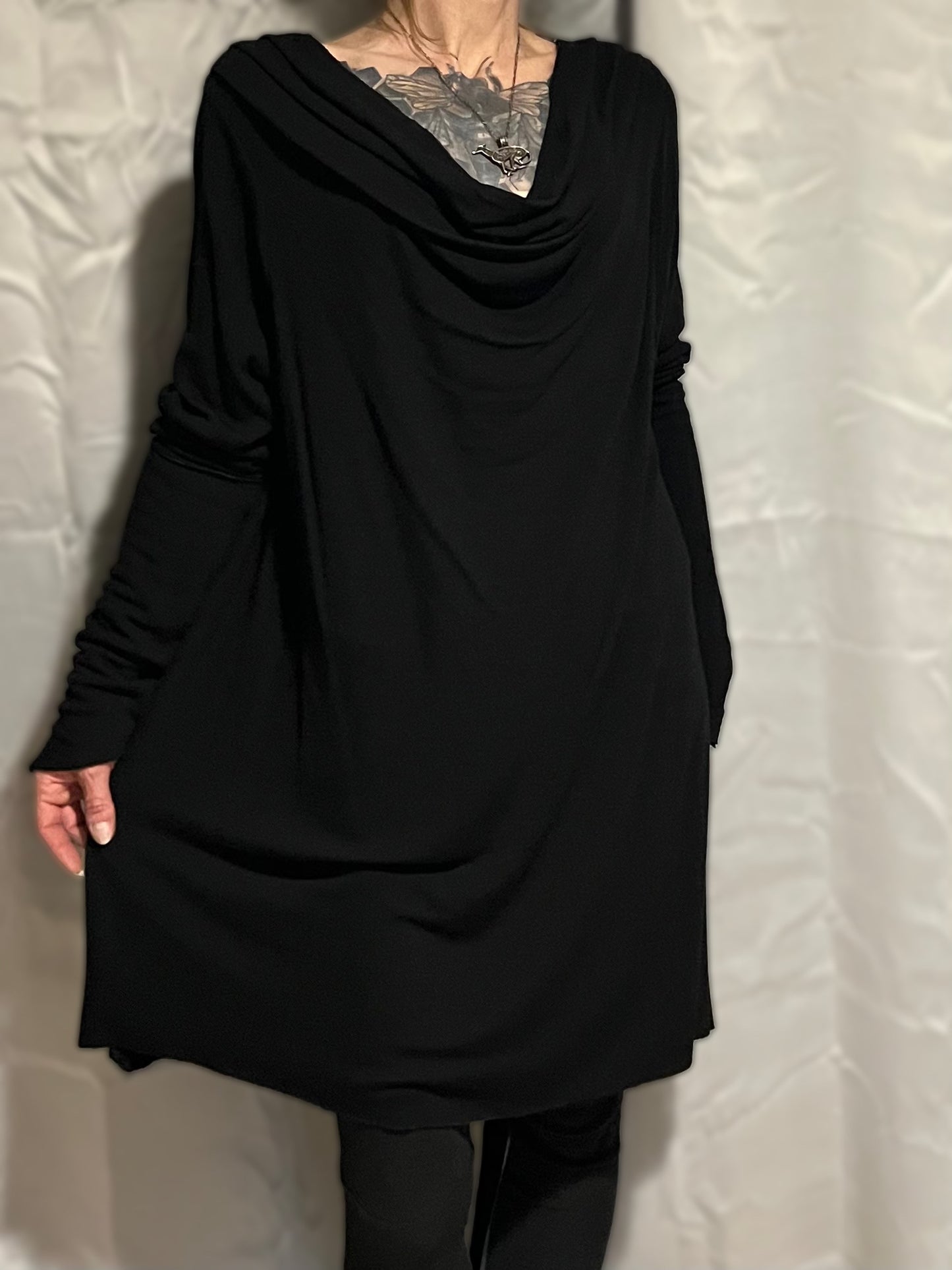 Tupelo Tunic Jet Black Long version
