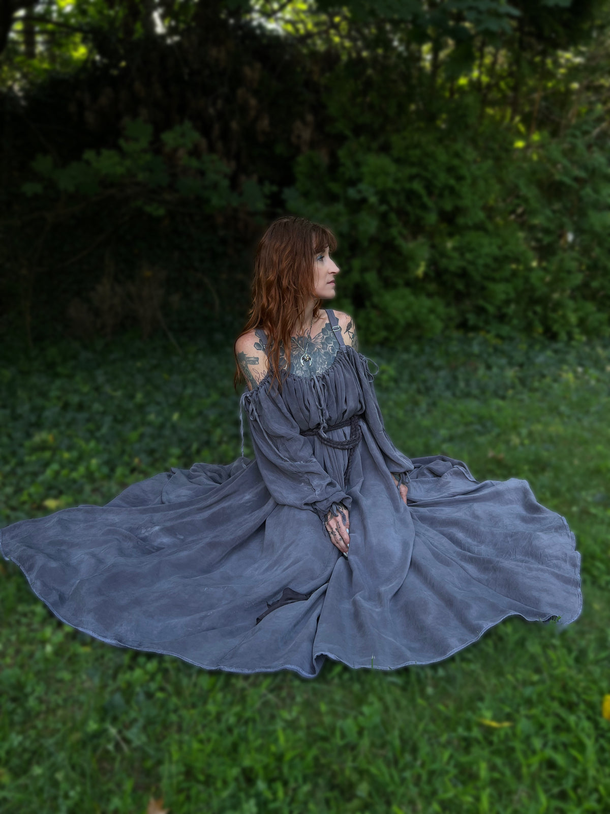 Elderflower Chemise Long Sleeve Edition OOAK