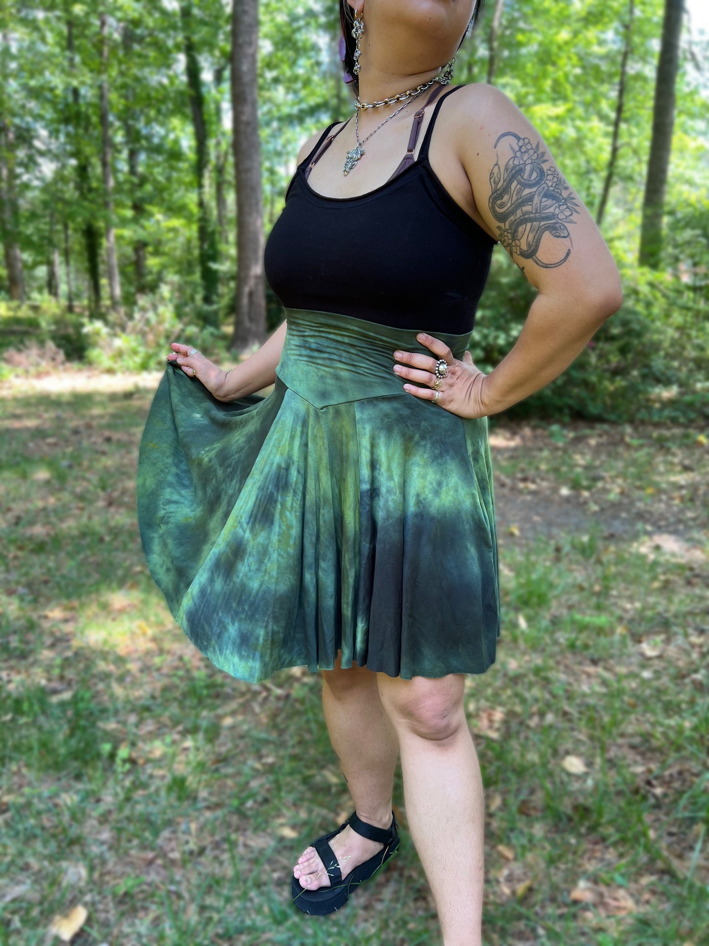 Danse Macabre Mini Skirt T.O.N. Colorway