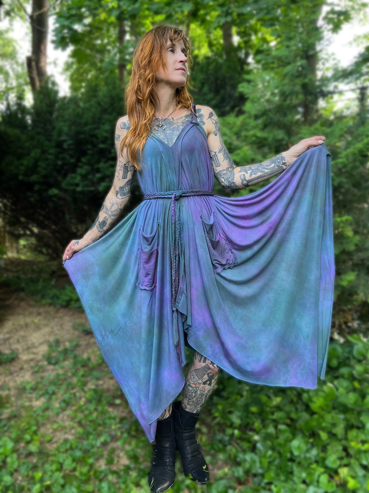 Adventuring Dress Solstice colorway