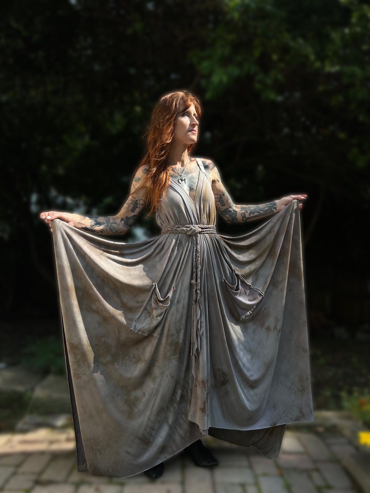 Adjustable Adventuring Dress Lithic OOAK