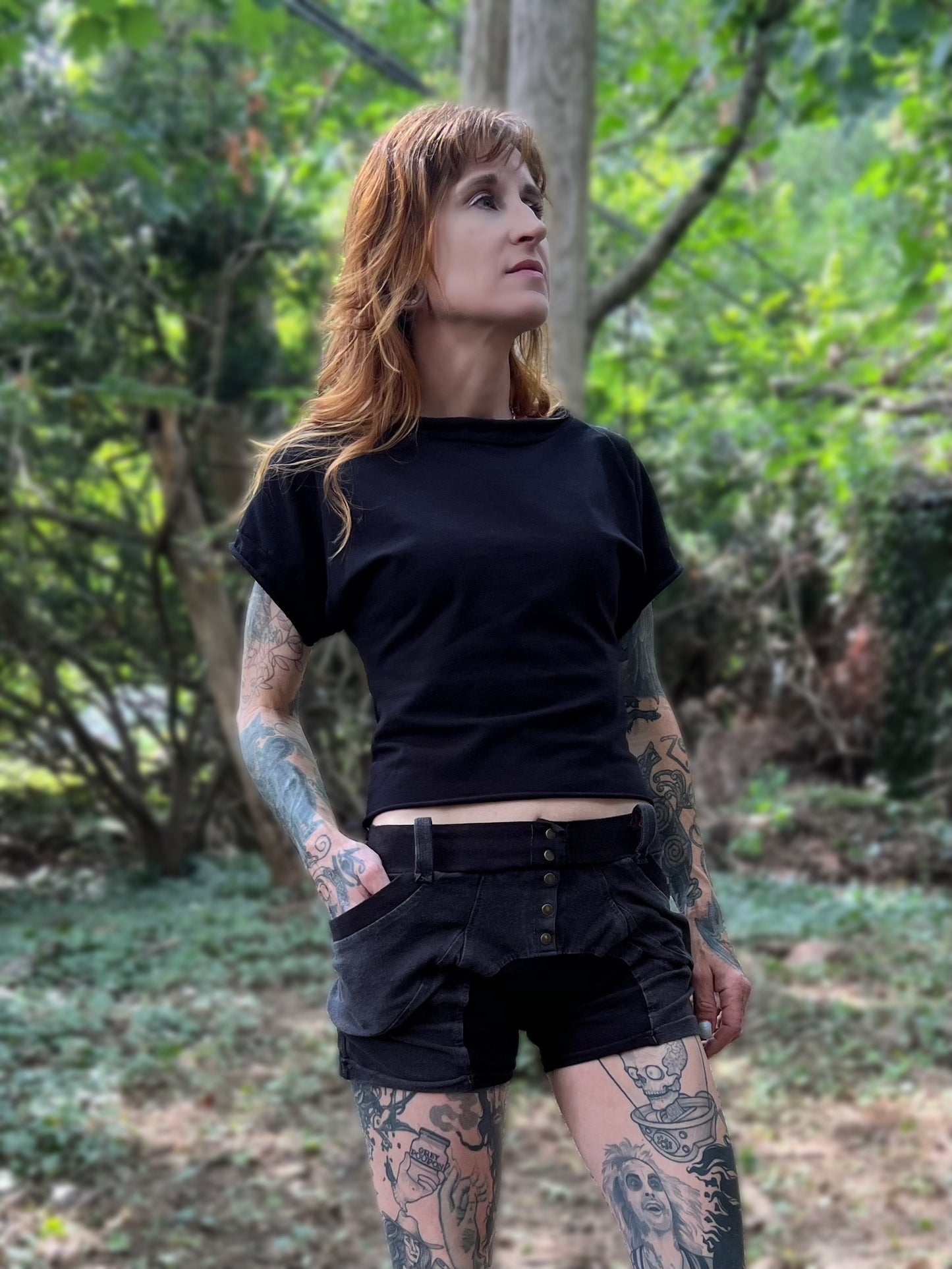 Pisgah Tee Jet Black