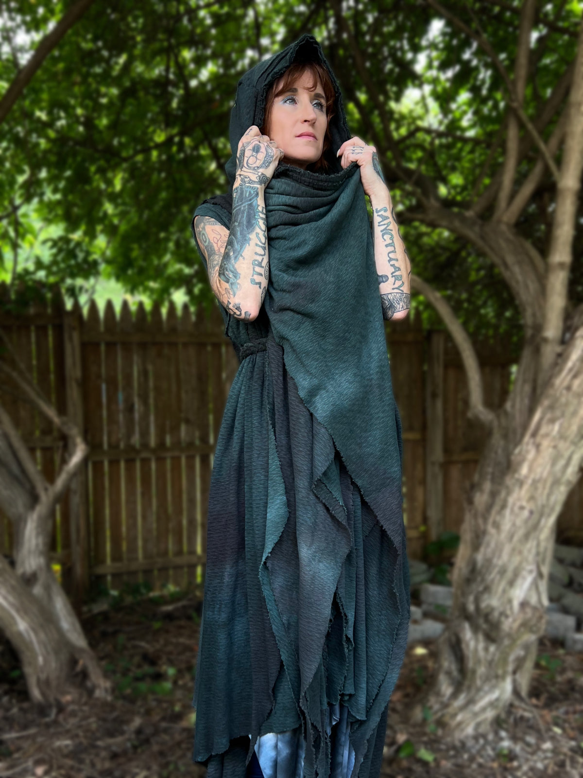 Traveler’s Cloak Woods Witch OOAK