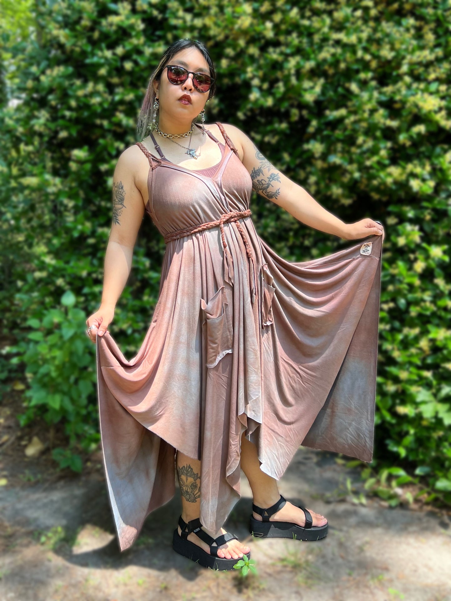 Adventuring Dress Porcellio colorway