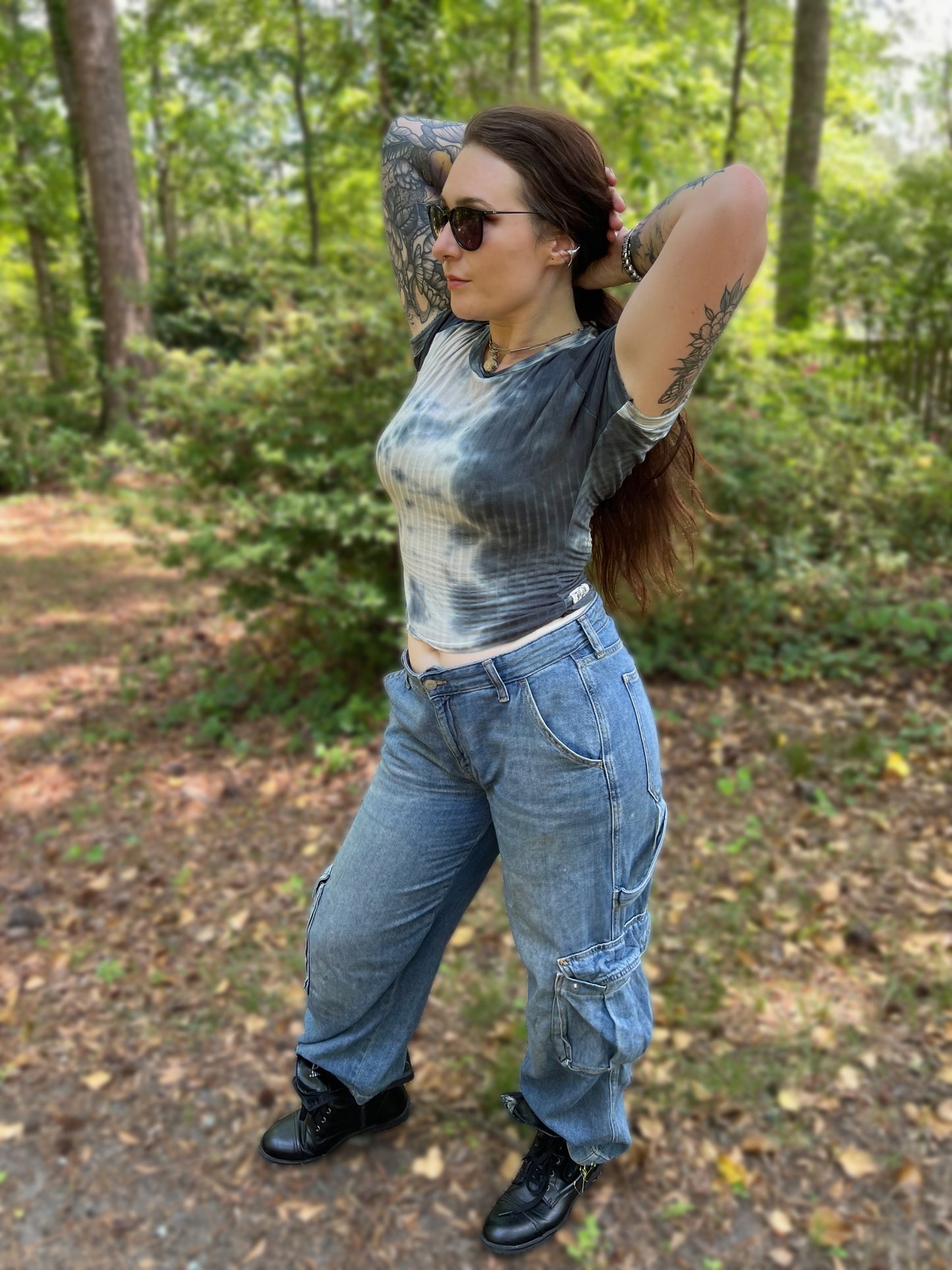 Pisgah Tee prototype Tencel Rib