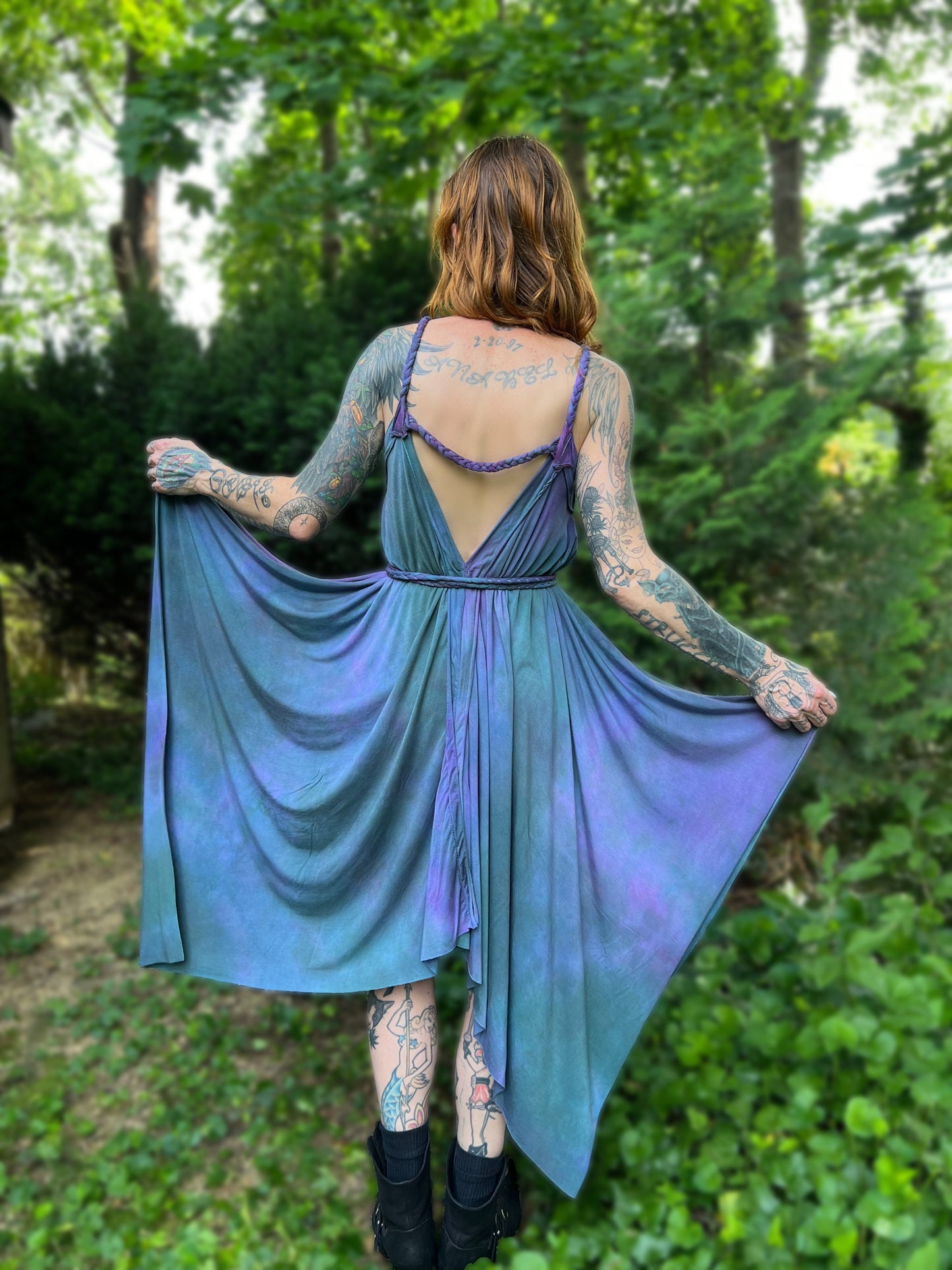 Adventuring Dress Solstice colorway