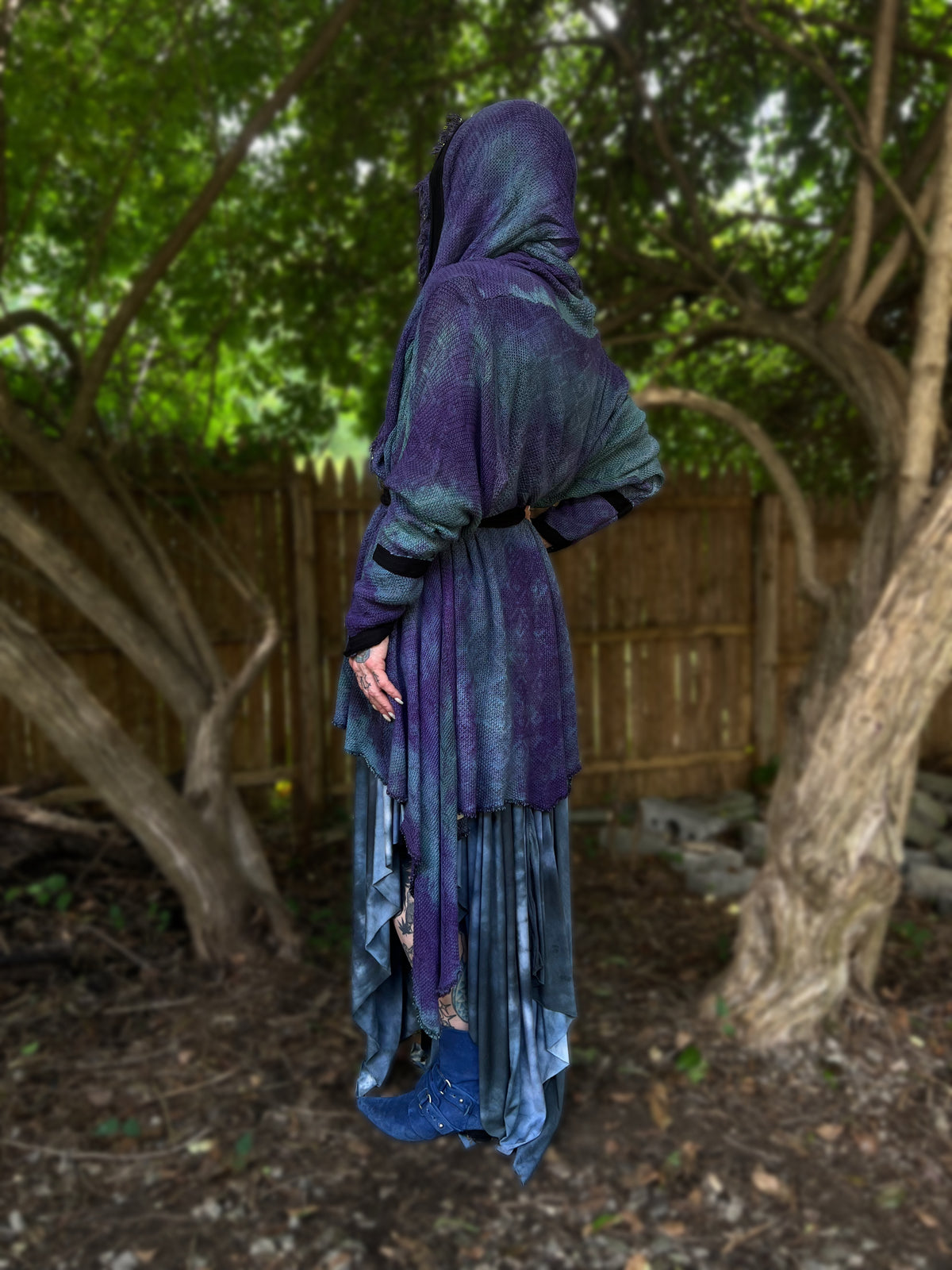 Your Favorite NPC Cloak  Nebulous OOAK