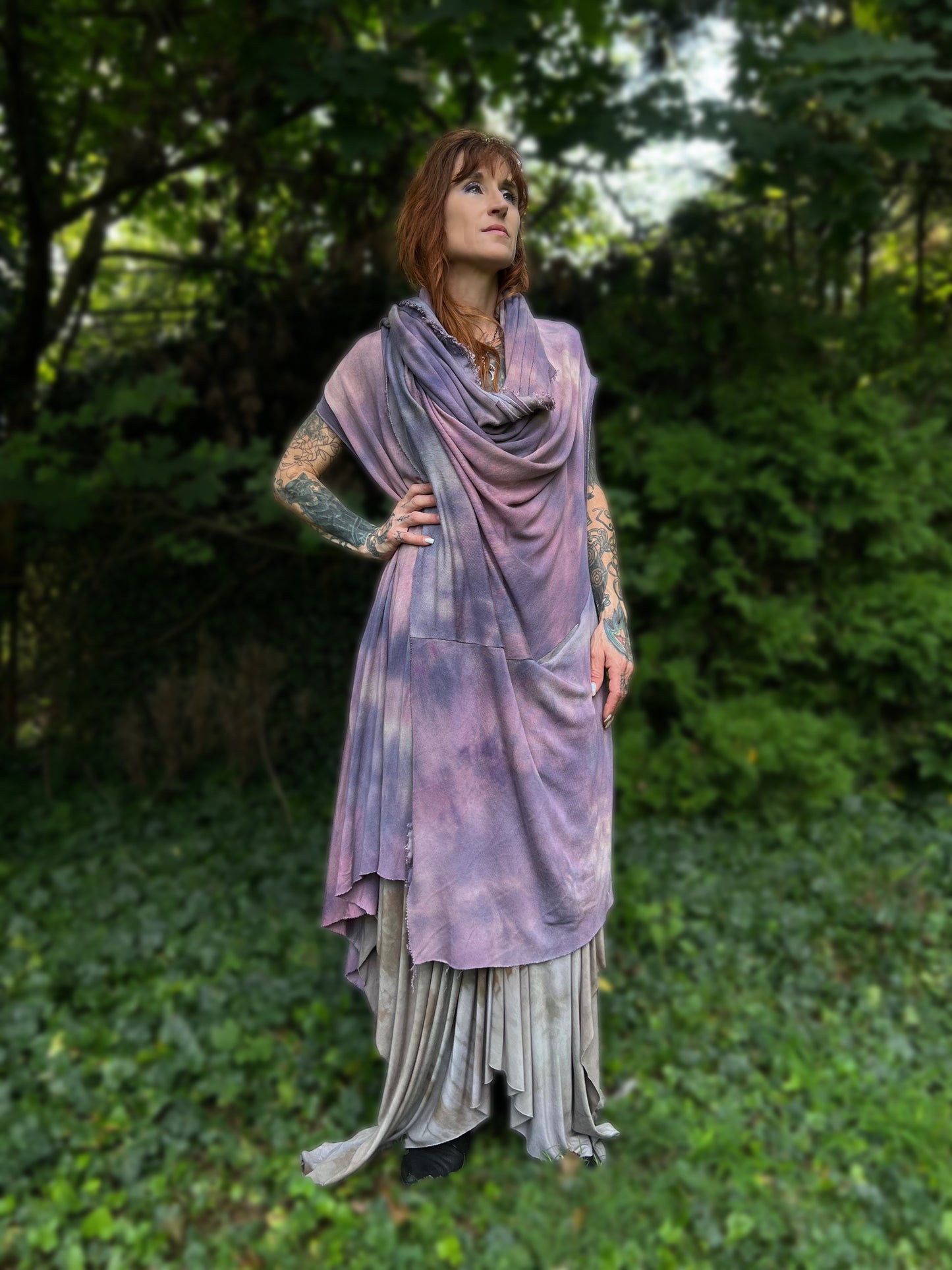 Your Favorite NPC Cloak Cropped Cleome OOAK